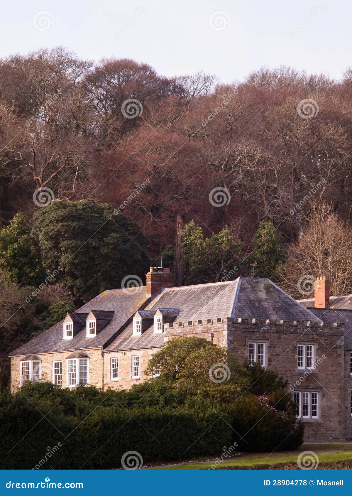 Penrose Estate Manor House stock photo. Image of country 28904278