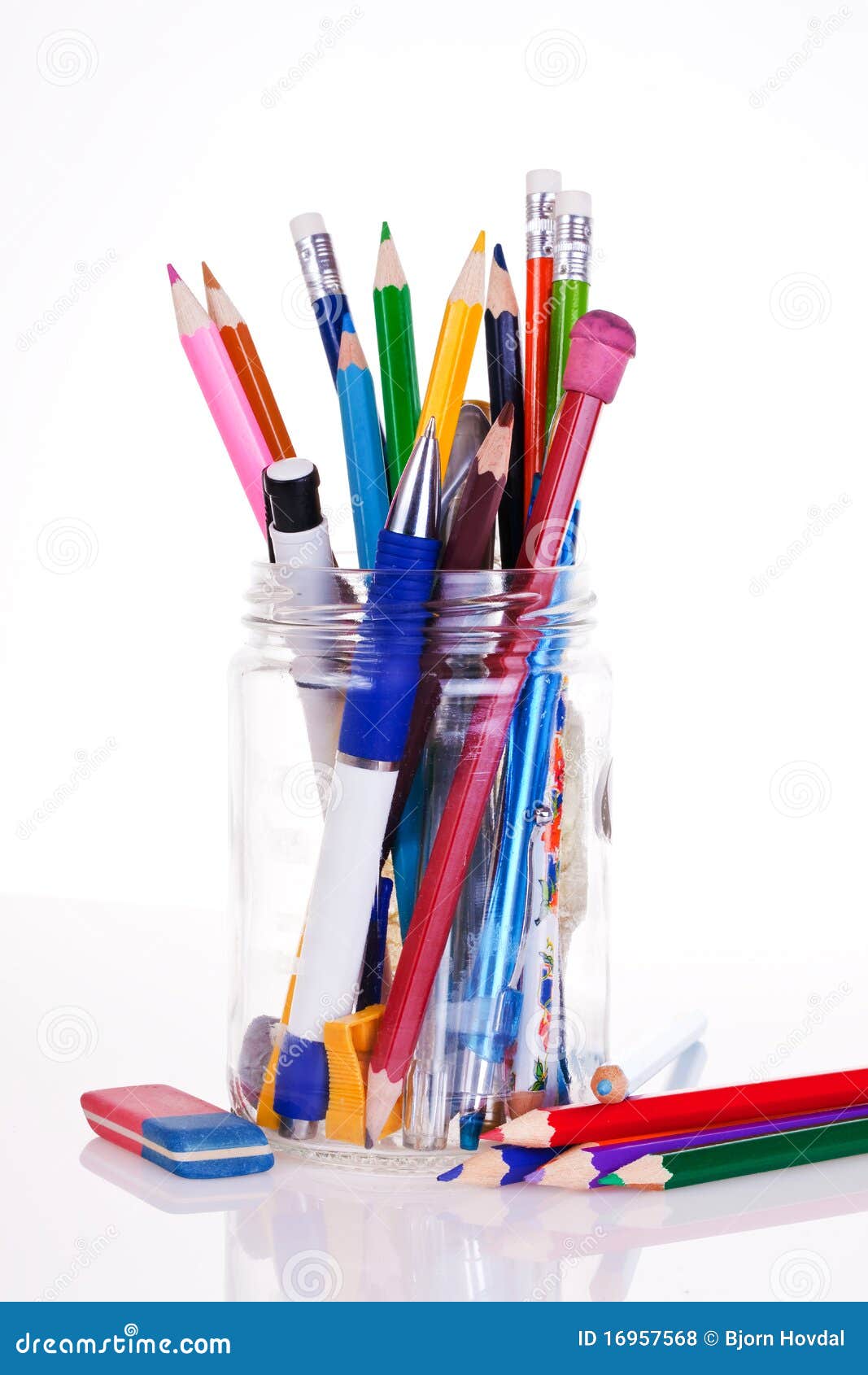 Pens And Pencils Royalty Free Stock Photos - Image: 16957568