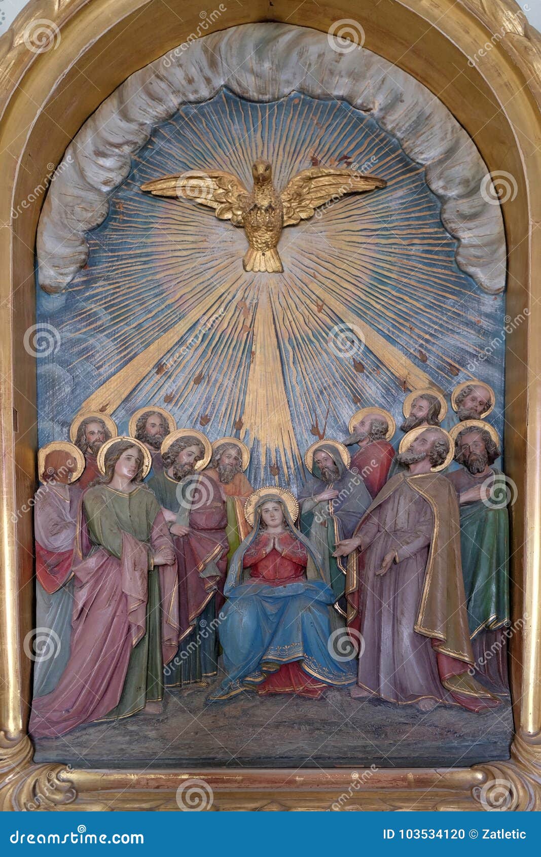 pentecost, the descent of the holy spirit