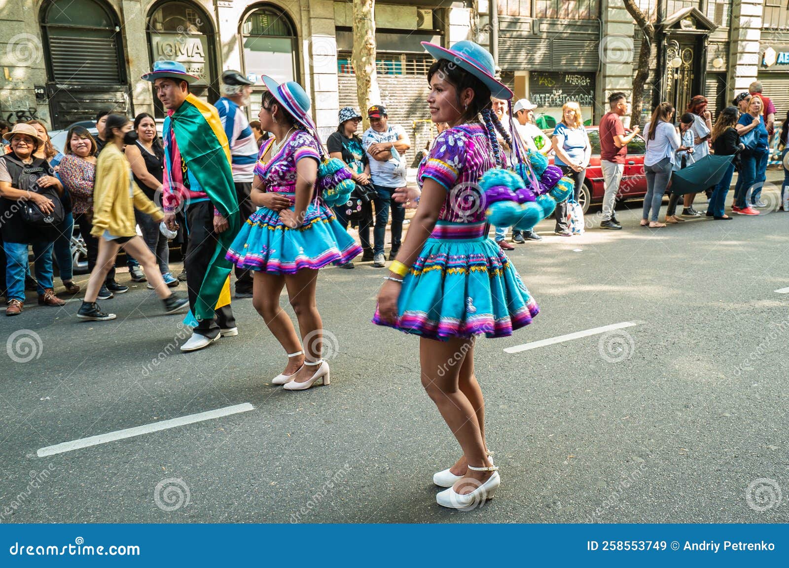People Bolivian Celebrate the Entire Culture and Traditions of the