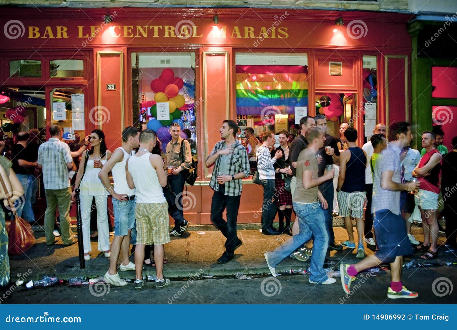 People Celebrating in Gay Bars, Paris Editorial Photography - Image of  equality, curiosity: 14906992