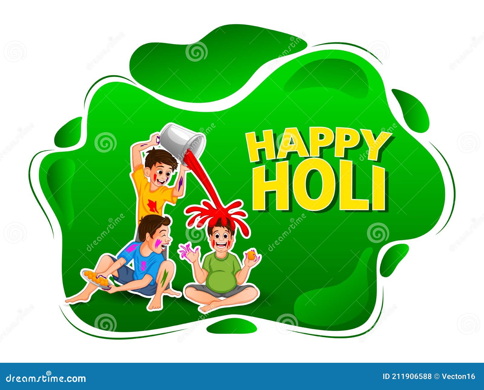 Happy Holi Festival of Colors Background for Holiday of India Stock Vector - Illustration of dhulandi, hinduism: 211906588 Happy Holi Festival of Colors Background for Holiday of India Stock Vector - Illustration of dhulandi, hinduism: 211906588