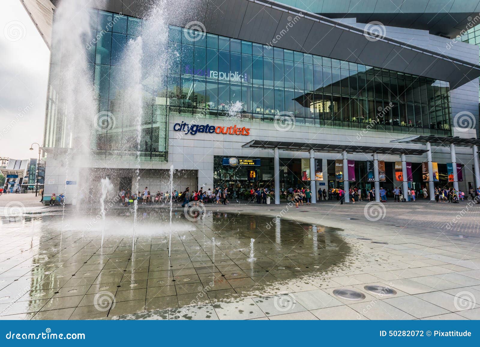 People CityGate Outlet Shopping Mall Tung Chung Wan Lantau Islan Editorial Photography - Image ...