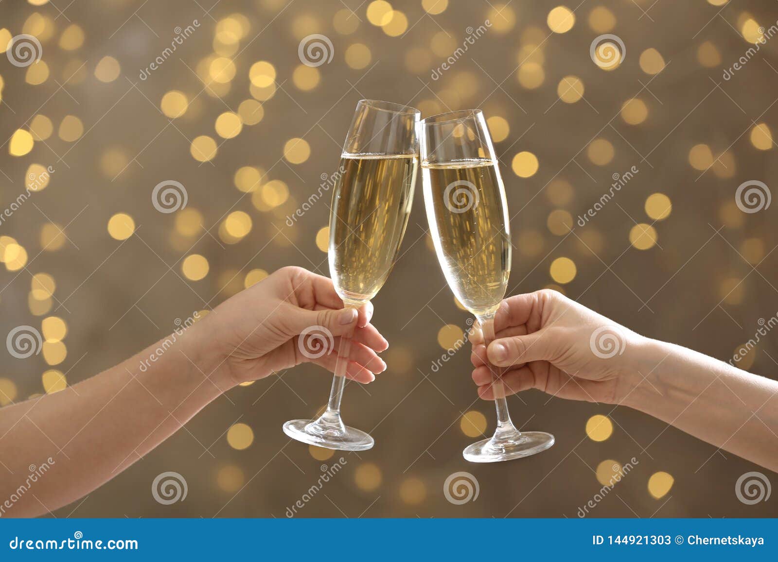 People Clinking Glasses Of Champagne Stock Image Image Of Formal