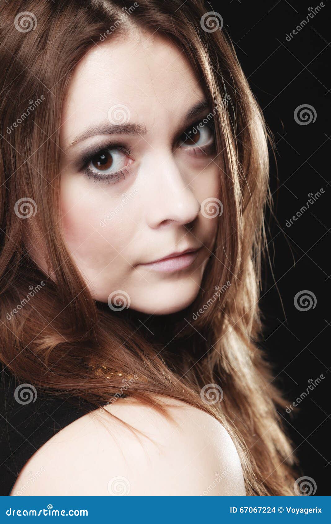 People Concept - Teenage Girl Portrait Stock Photo - Image of ...