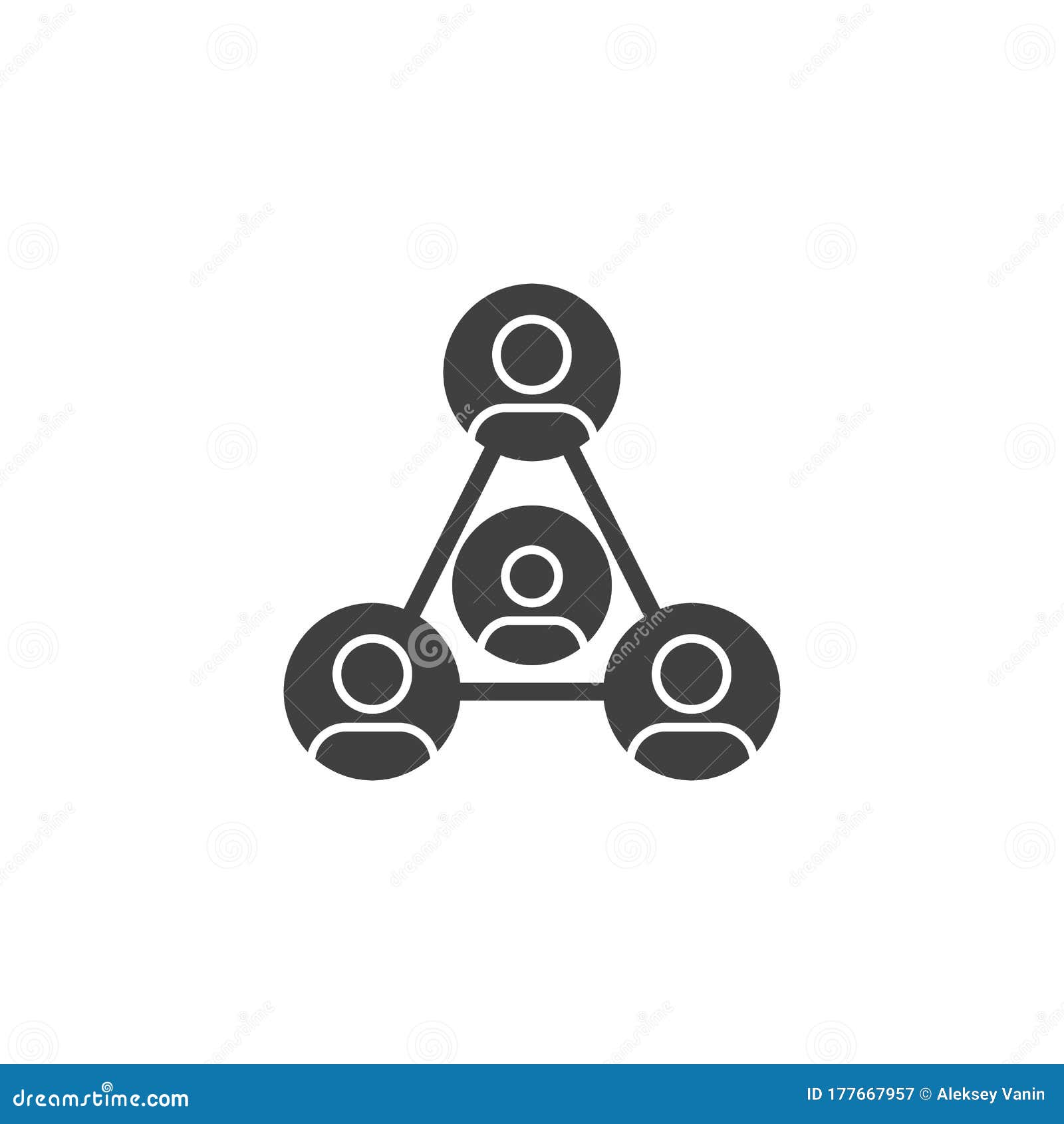 People Connecting Vector Icon Stock Vector Illustration Of Communication Clipart 177667957