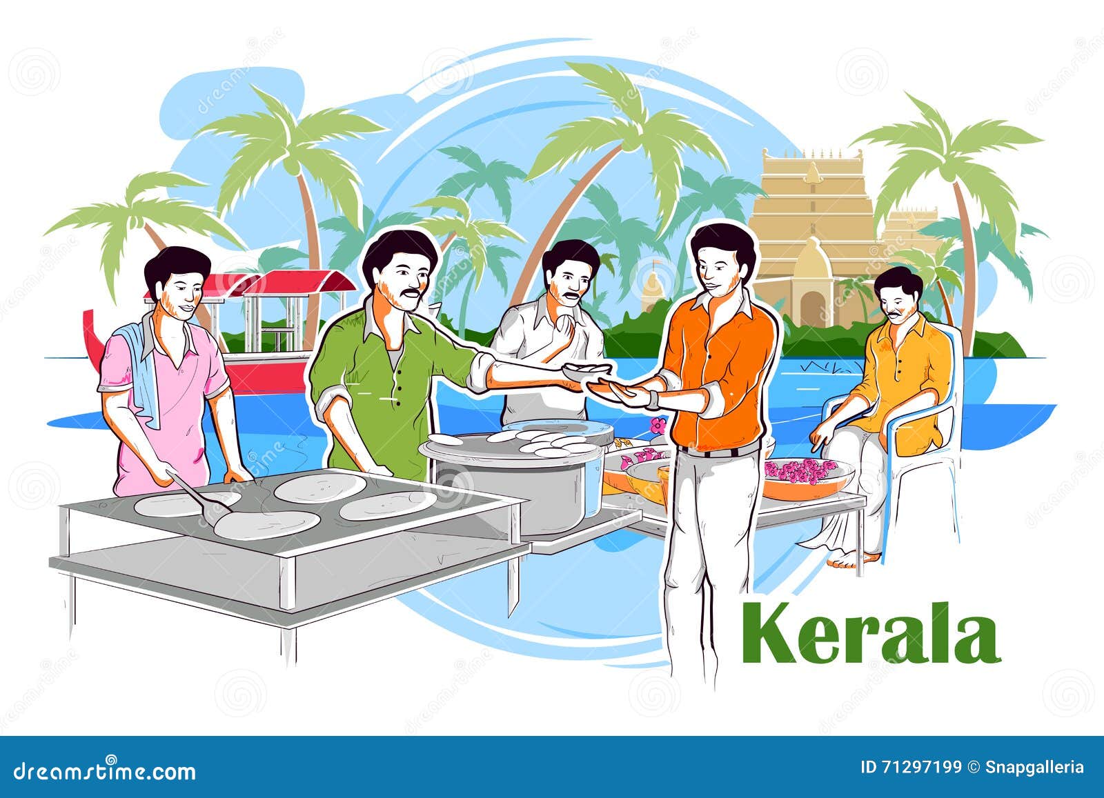 Kerala Stock Illustrations – 5,296 Kerala Stock Illustrations, Vectors &  Clipart - Dreamstime