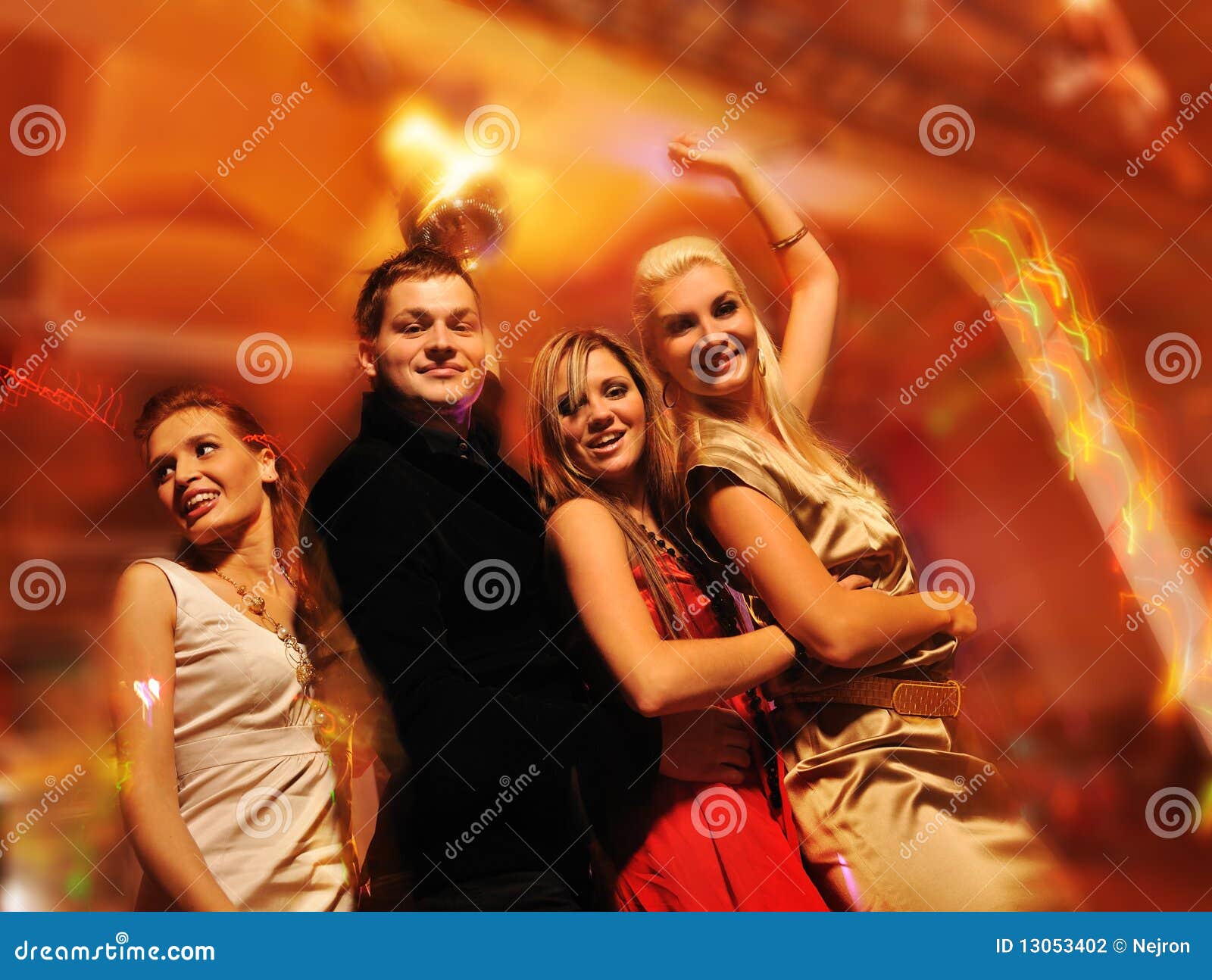 People Dancing in the Night Club Stock Photo - Image of celebration ...