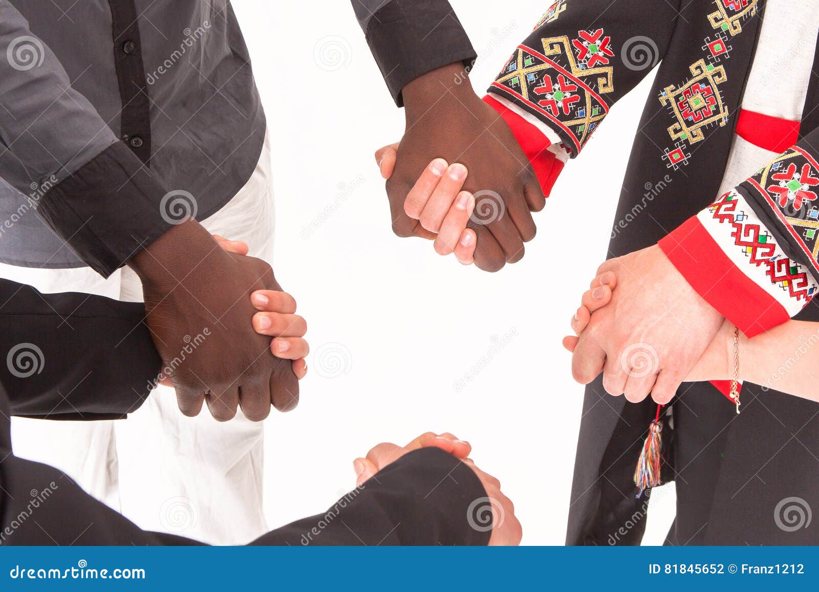 Friends Of Different Religion Royalty-Free Stock Image 