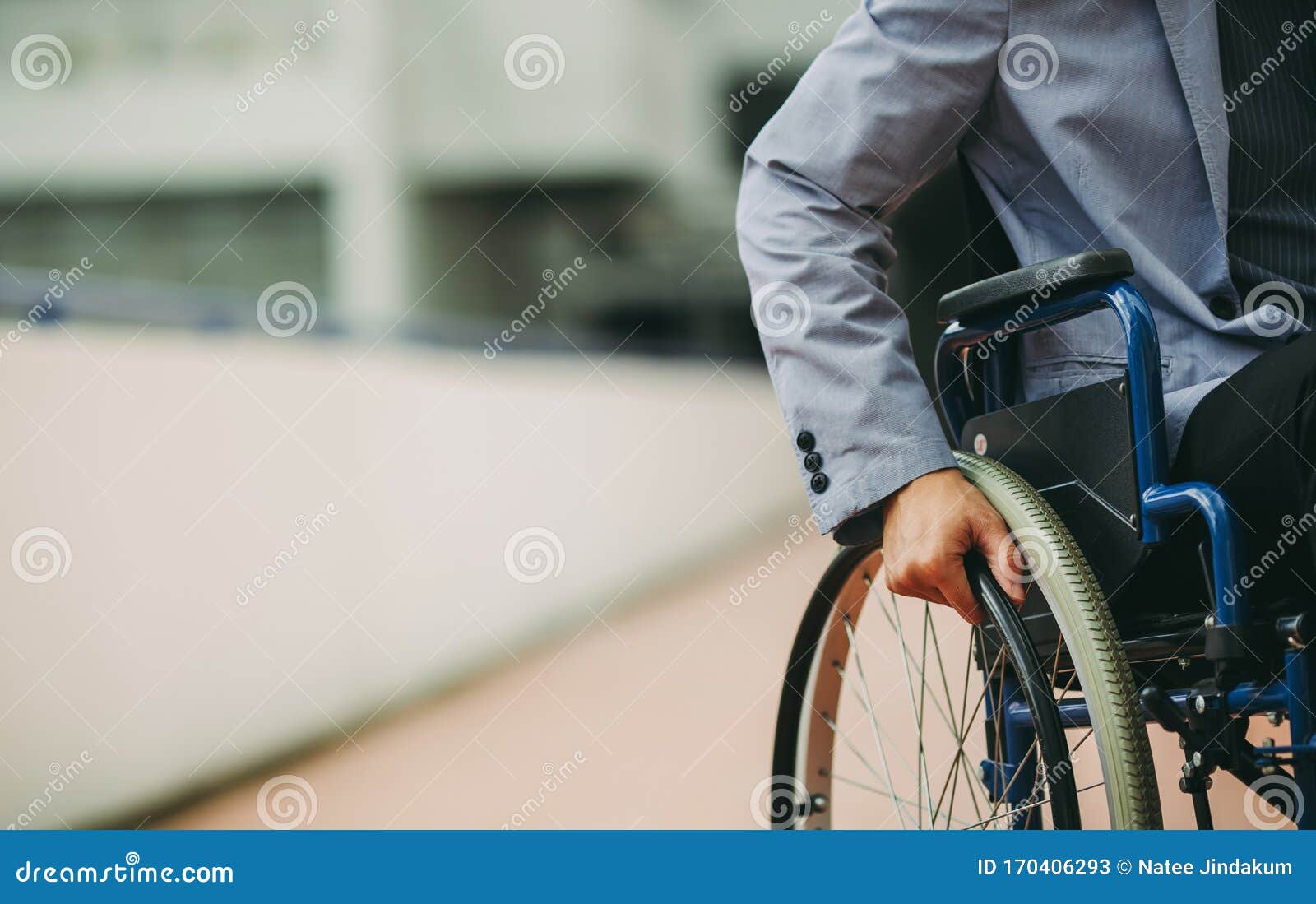 people with disabilities can access anywhere in public place with wheelchair,that make them independent in transportation and feel