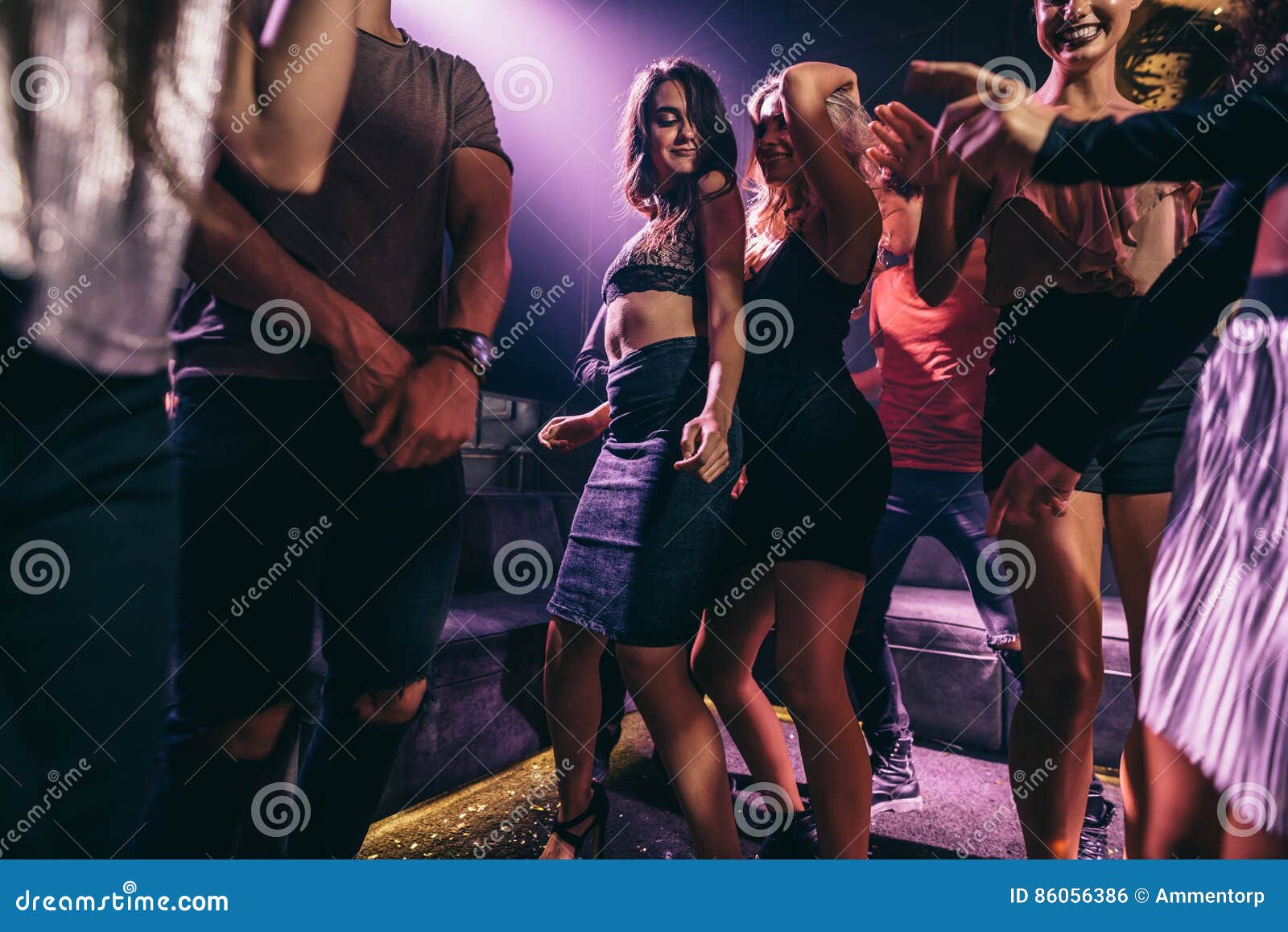 People Enjoying Amazing Party at Nightclub Stock Photo - Image of ...