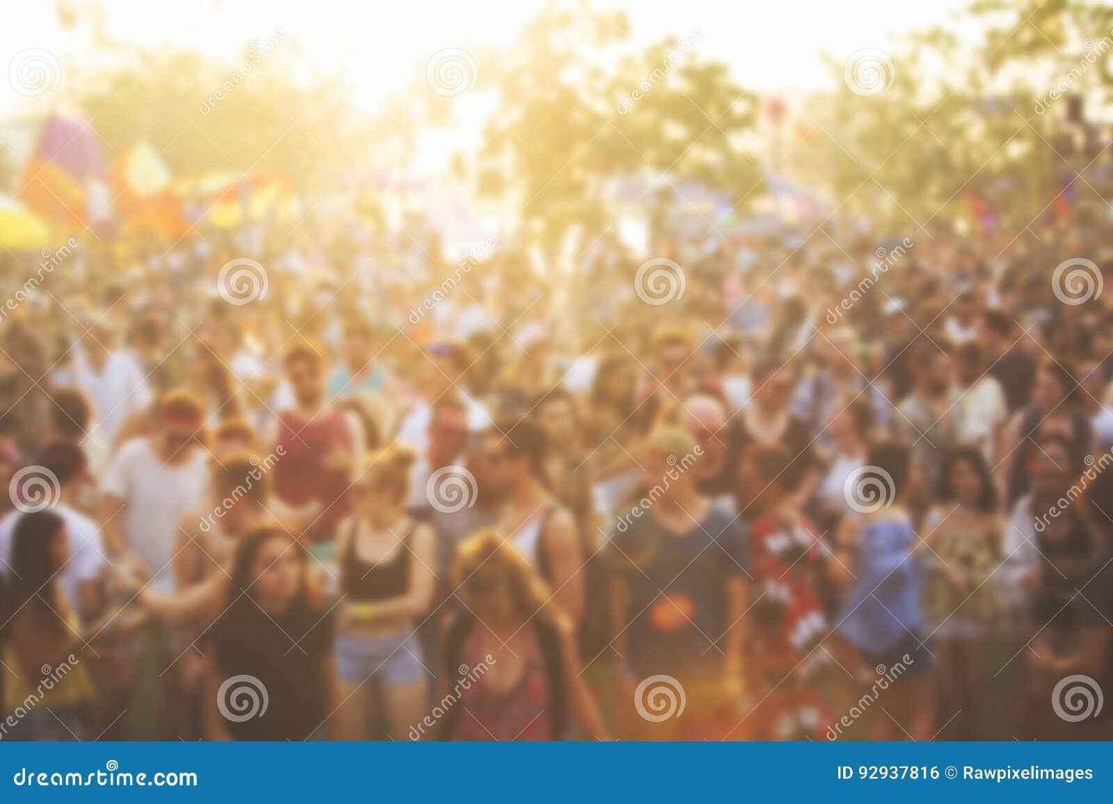 People Enjoying Live Music Concert Festival Stock Photo - Image of ...