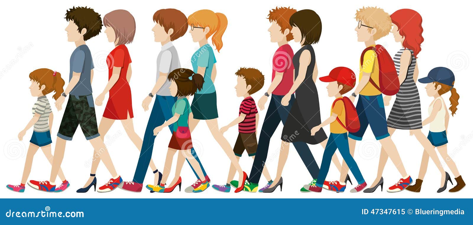 People without Faces Walking Stock Vector - Illustration of boys, face: 47347615 People without Faces Walking Stock Vector - Illustration of boys, face: 47347615