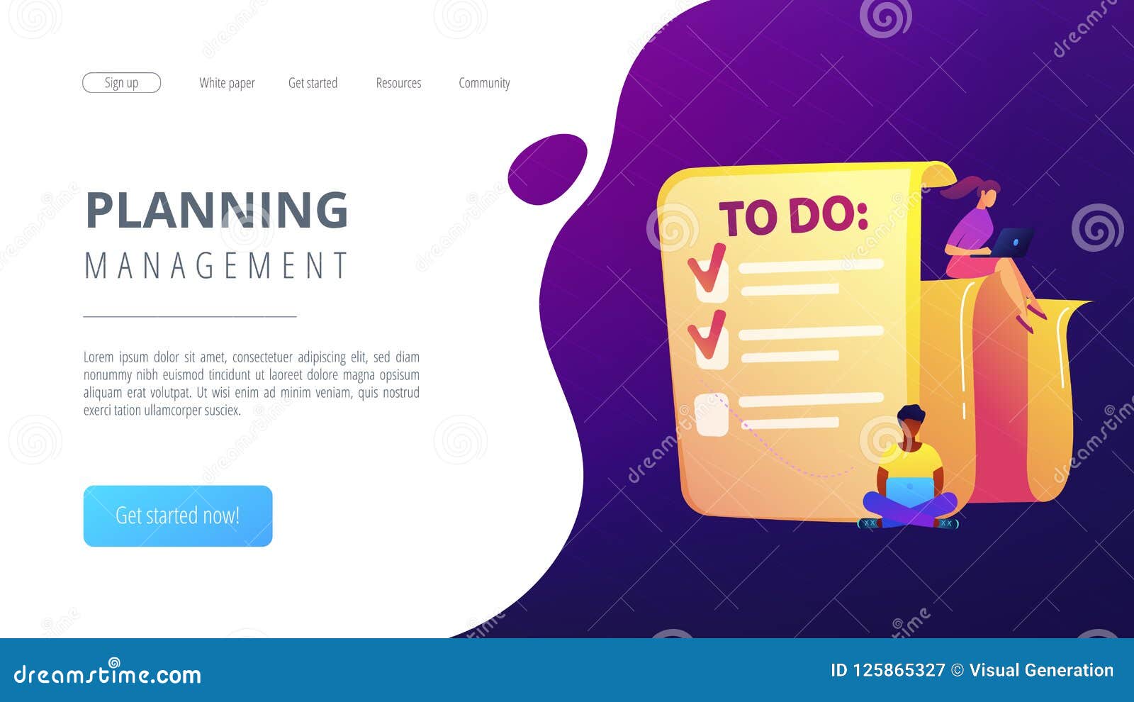 task management it concept  