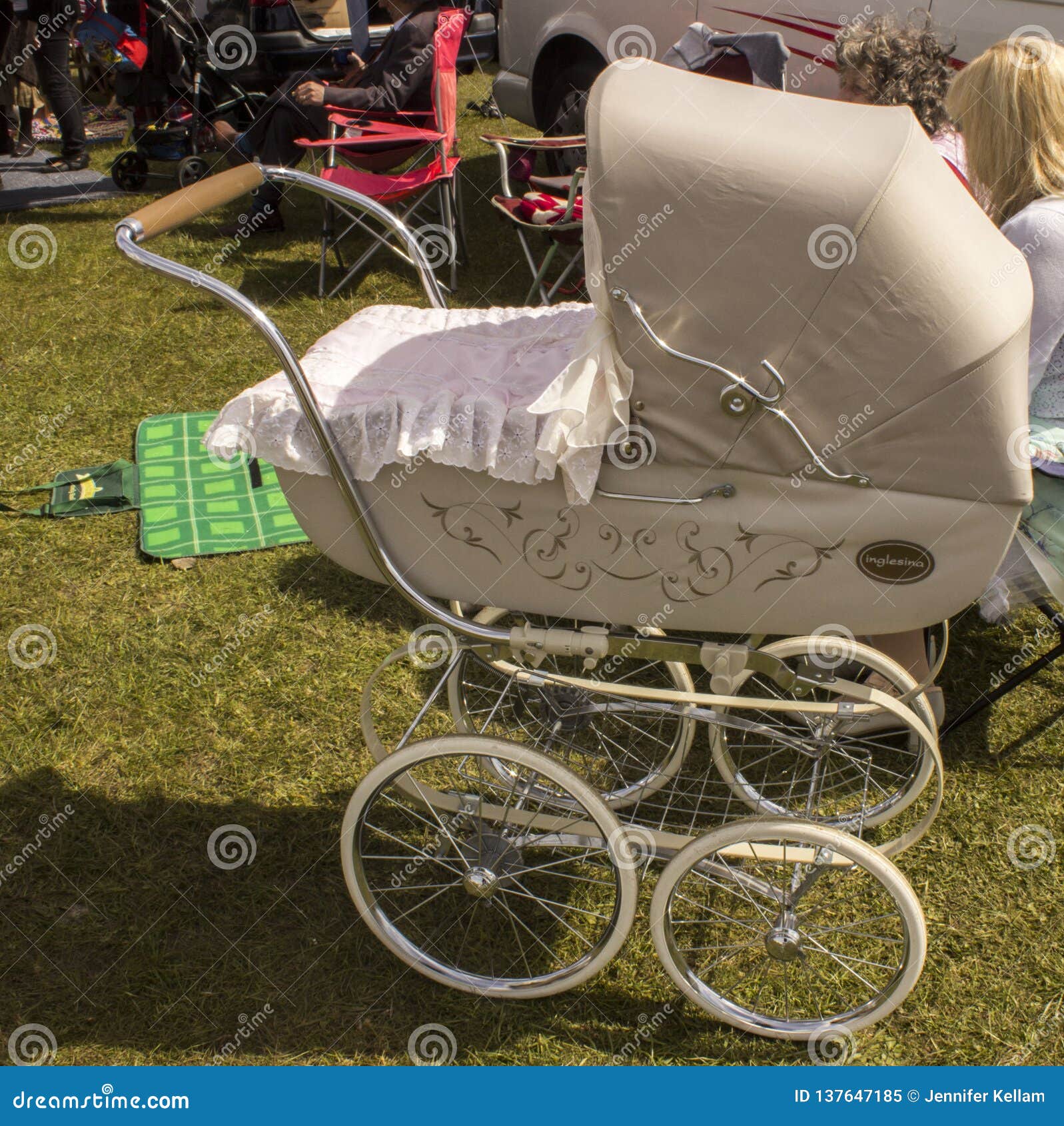 old fashioned pram