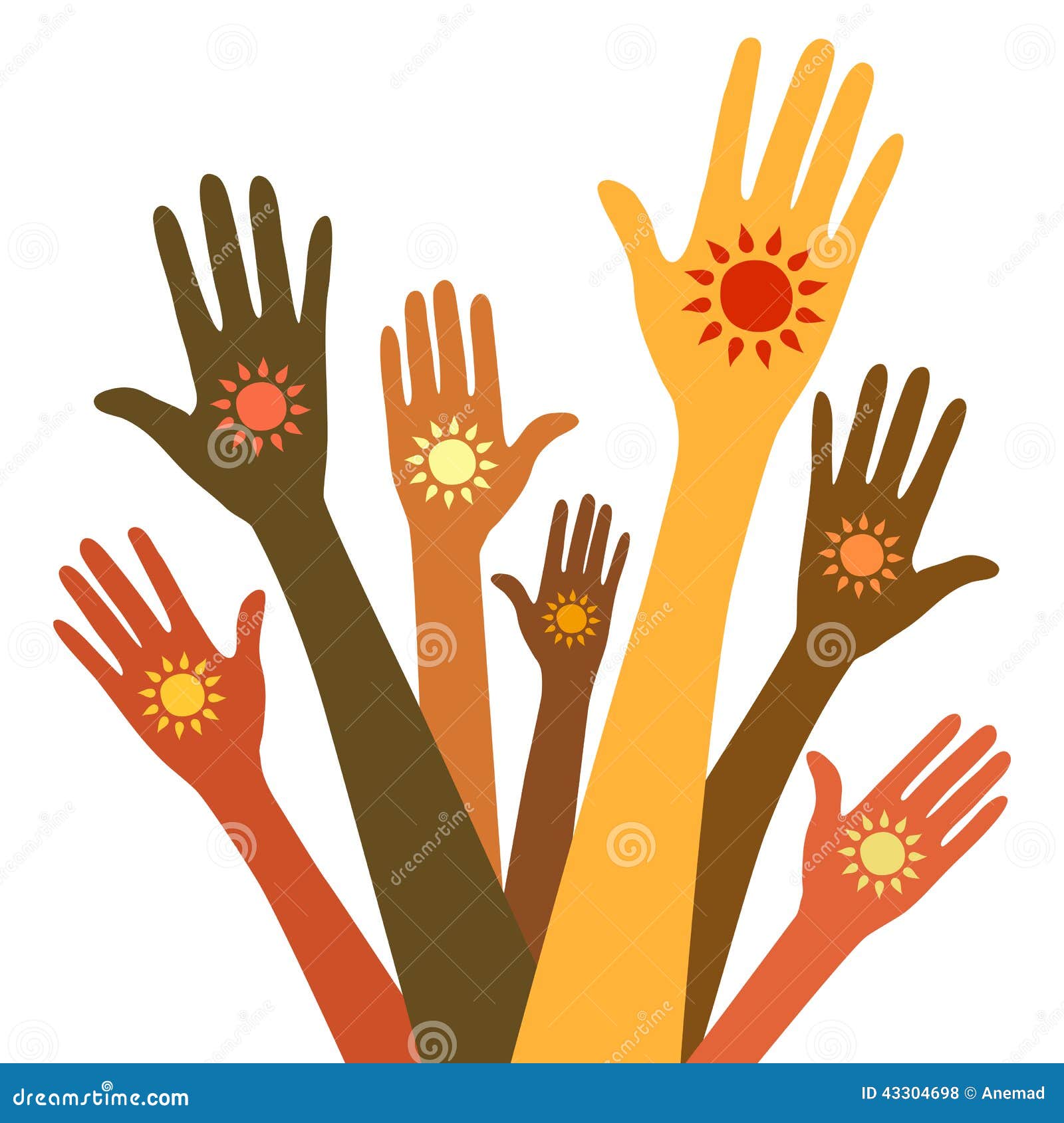 People giving energy stock vector. Illustration of help 43304698