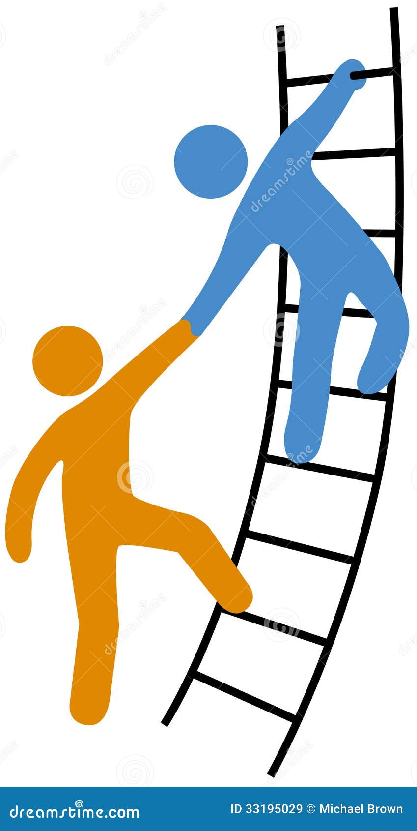 help climbing ladder