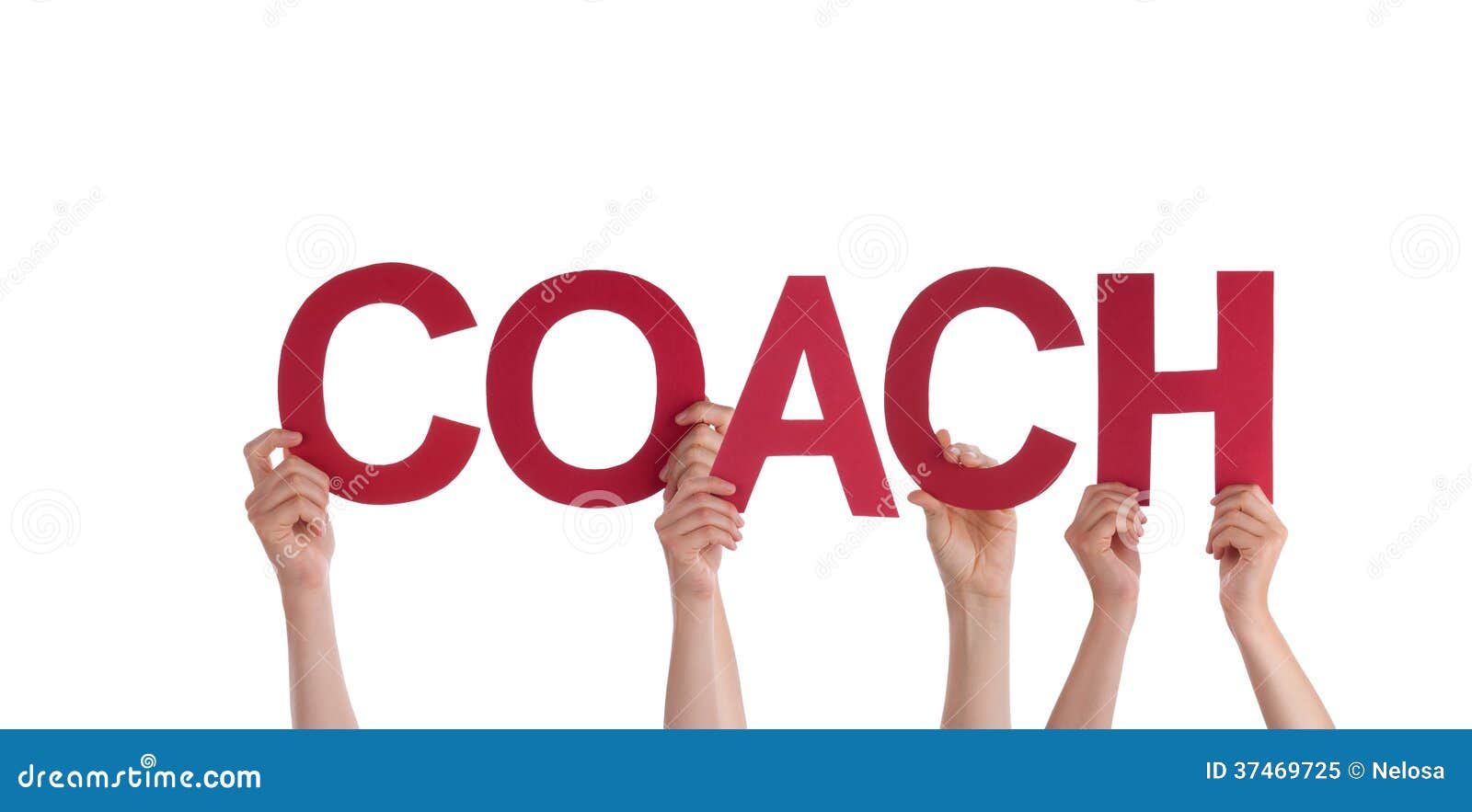 People Holding Coach stock image. Image of plan, banner 37469725