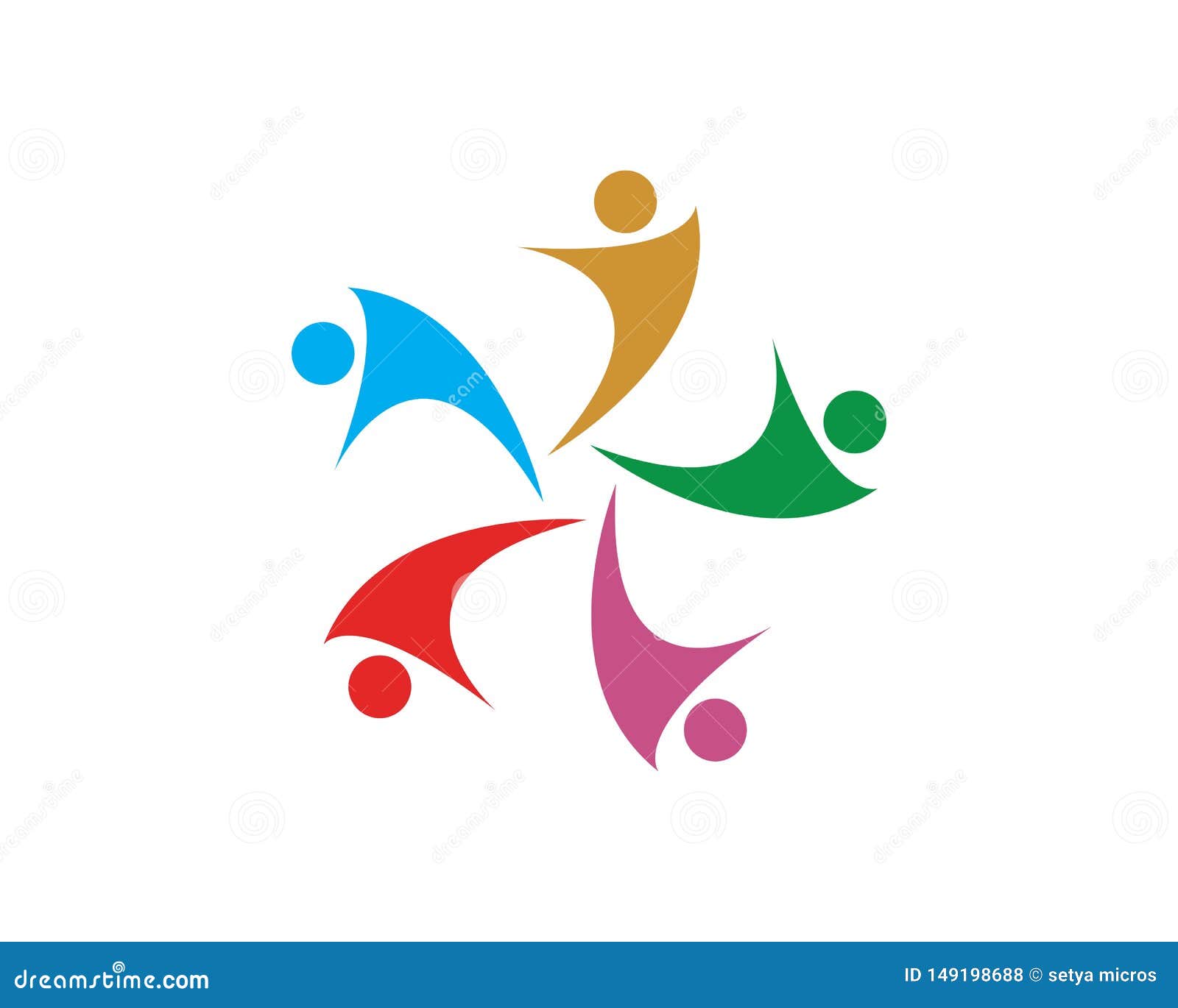 People Icon Work Group Vector Stock Vector - Illustration of design ...