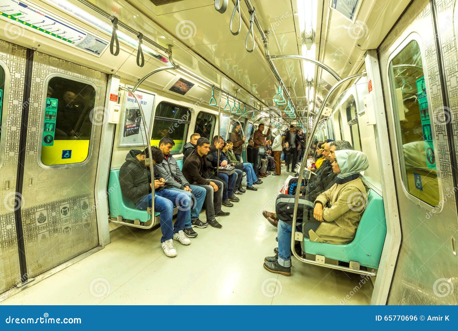 people inside metro istanbul editorial photo image of bosnia topkapi 65770696