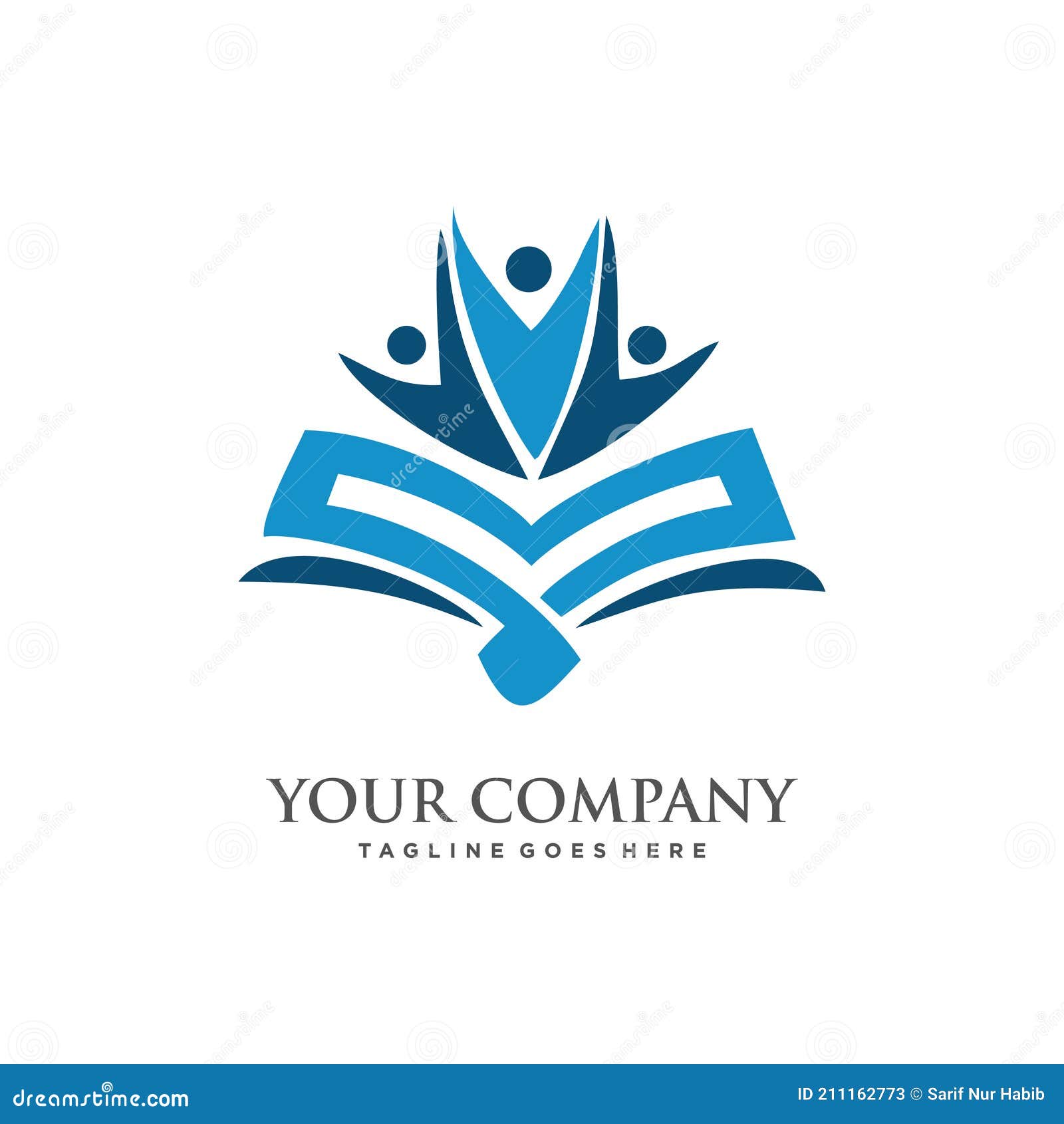 library logo design