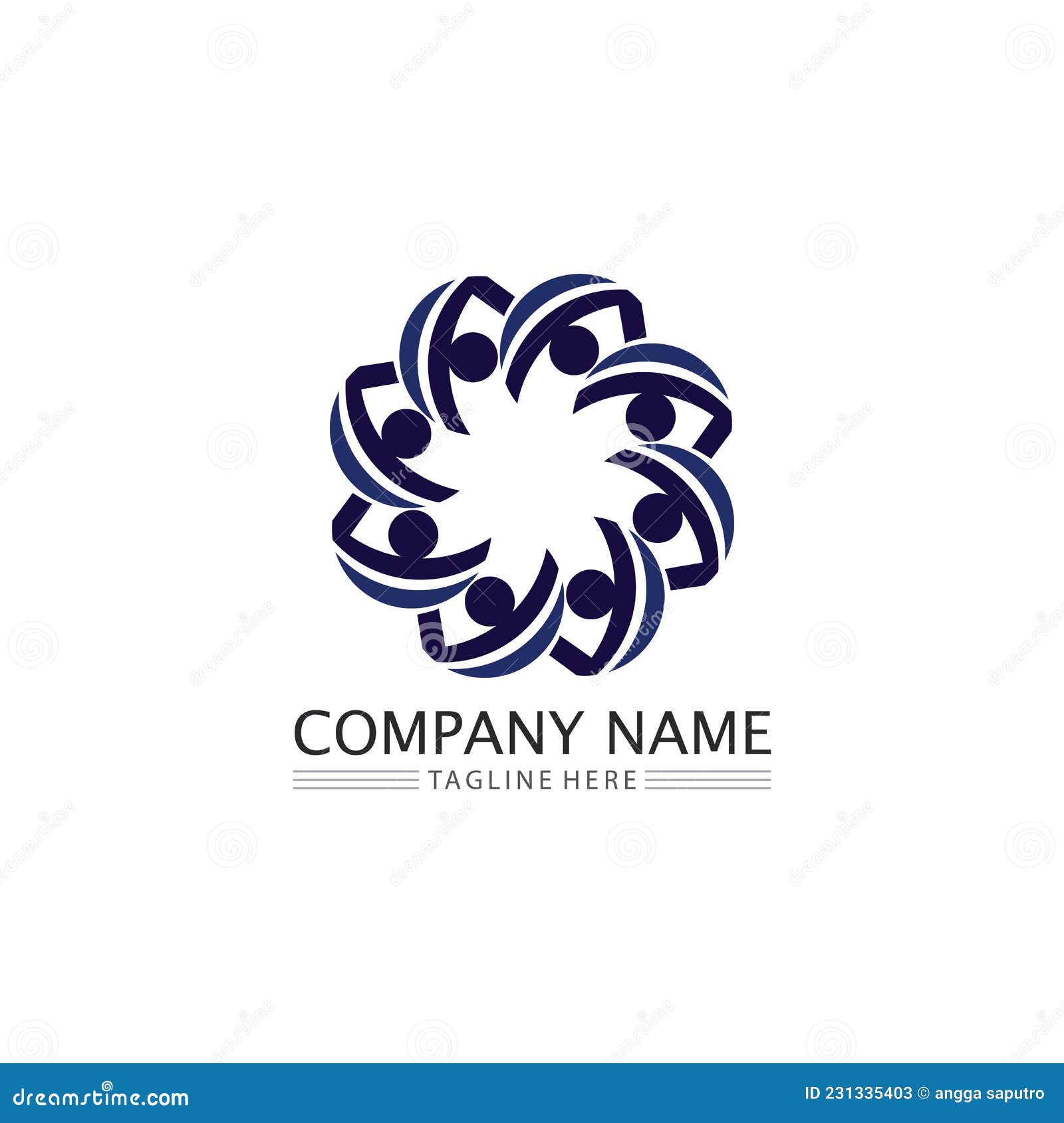 People Logo, Team, Succes People Work, Group and Community, Group ...