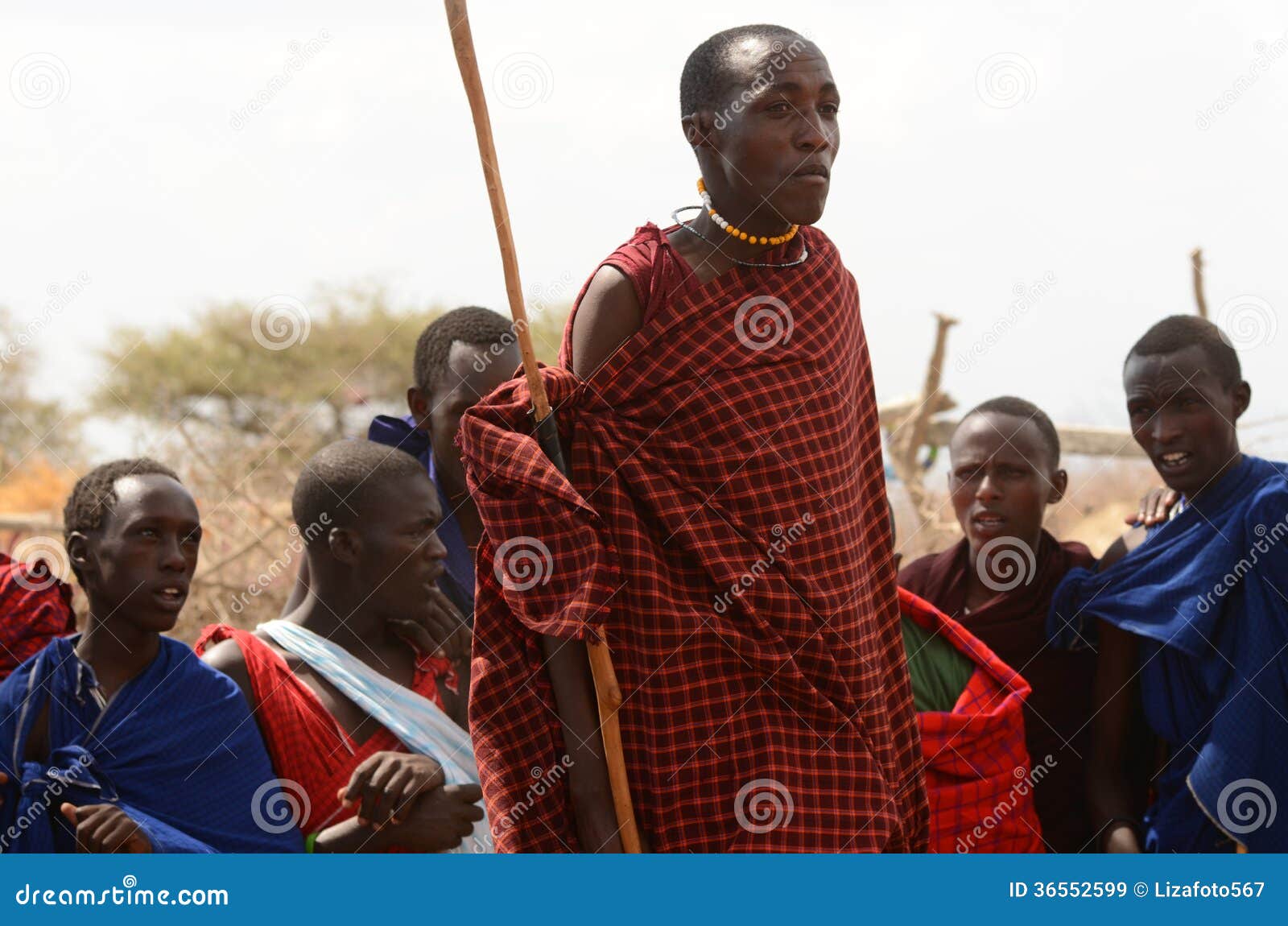 People of Maasai Tribe, Tanzania Editorial Stock Image - Image of ...