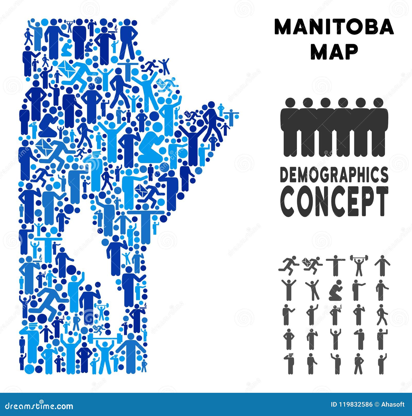 Manitoba Population Density Map