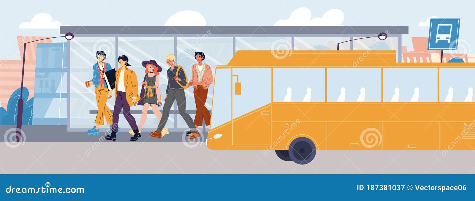 На остановке общественного транспорта подростки нецензурно. Люди выходят из автобуса. Автобус с людьми вектор. Человек выходит из автобуса рисунок. Пассажир на остановке вектор.