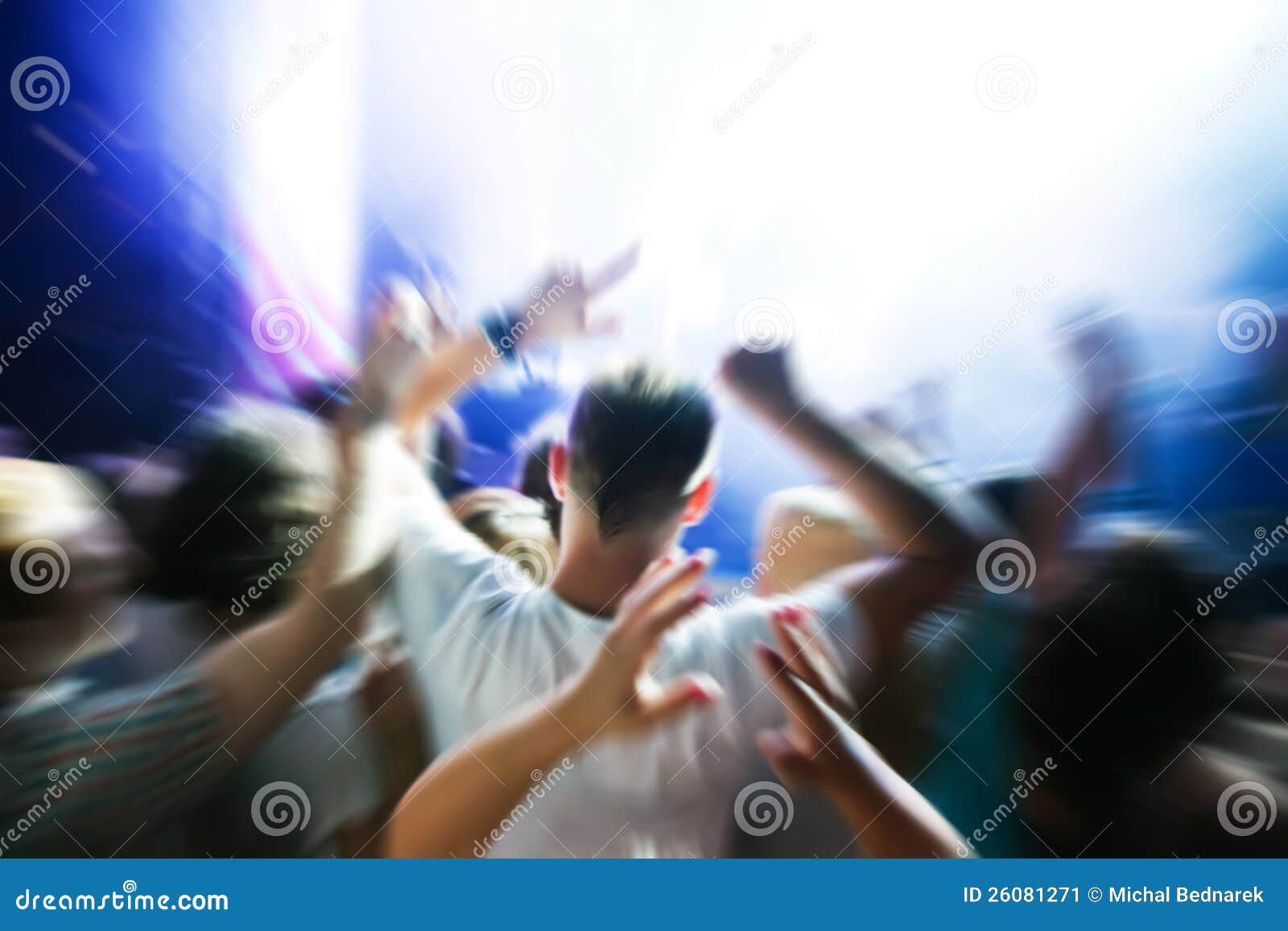 People on Music Concert, Disco Stock Image - Image of happiness, hand ...