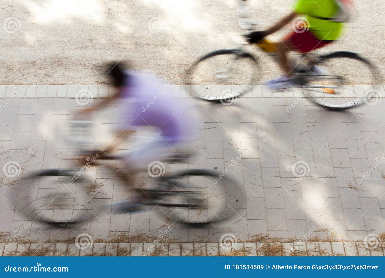People Riding a Bike View from Above Stock Image Image of cyclist, outdoor 181534509