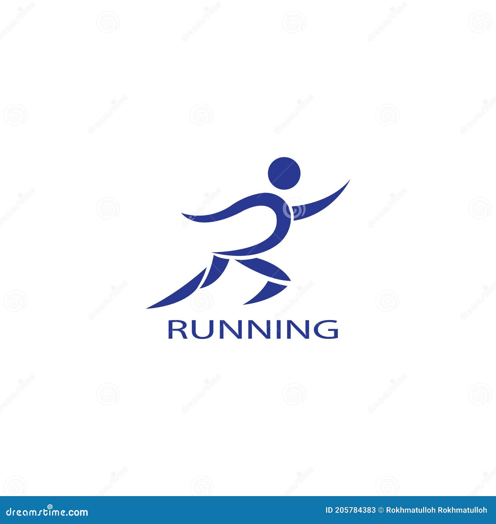 People Running Icon Simple Clip Art Illustration Design Vector Stock ...