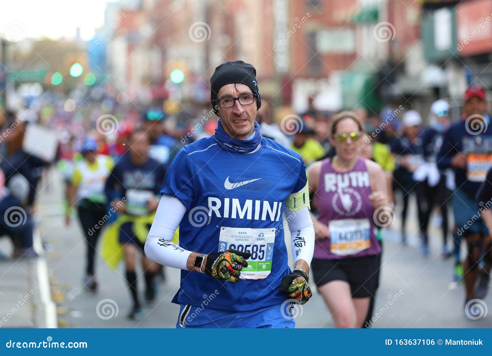 Marathon NYC 2019 Sport Event in Central Park Editorial Photo Image