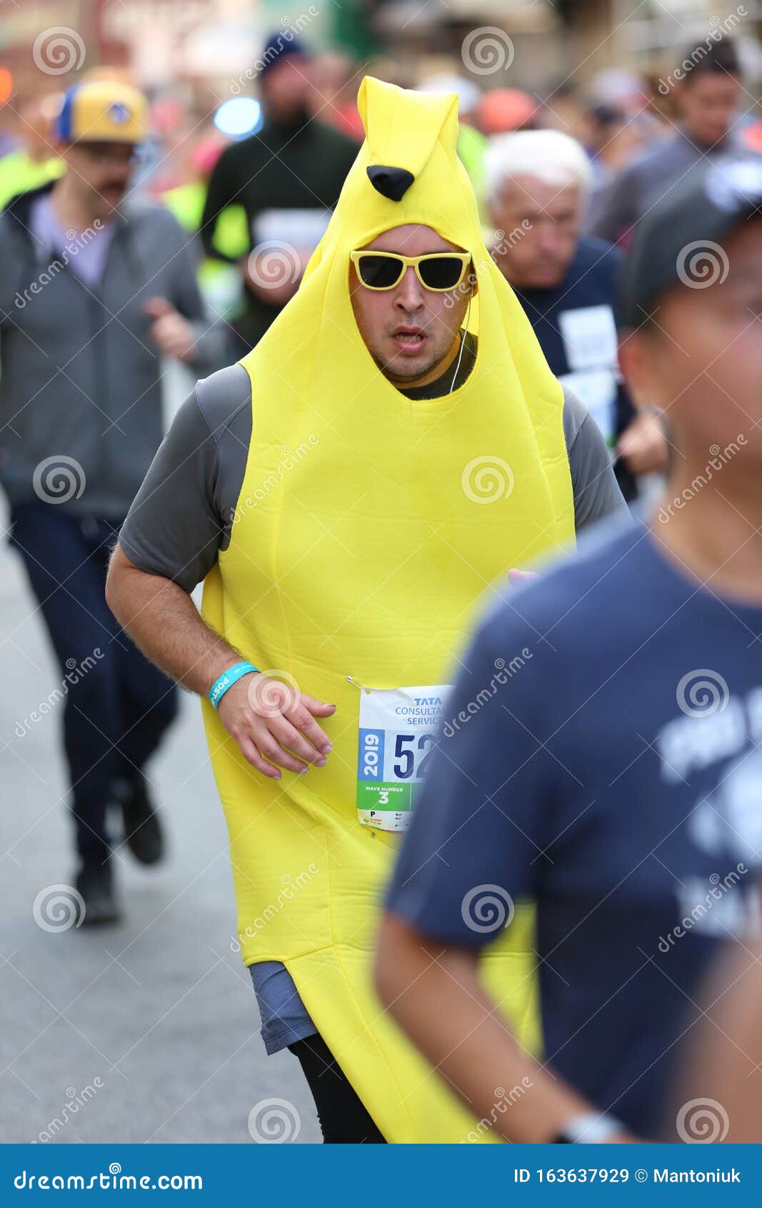 Marathon NYC 2019 Sport Event in Central Park Editorial Stock Image