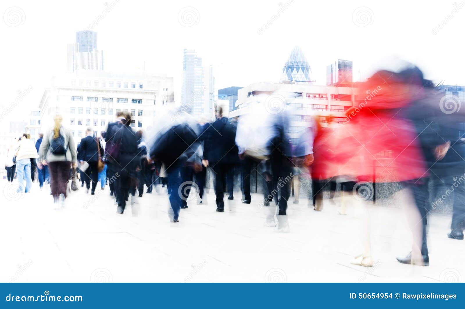 people rushing to work activity