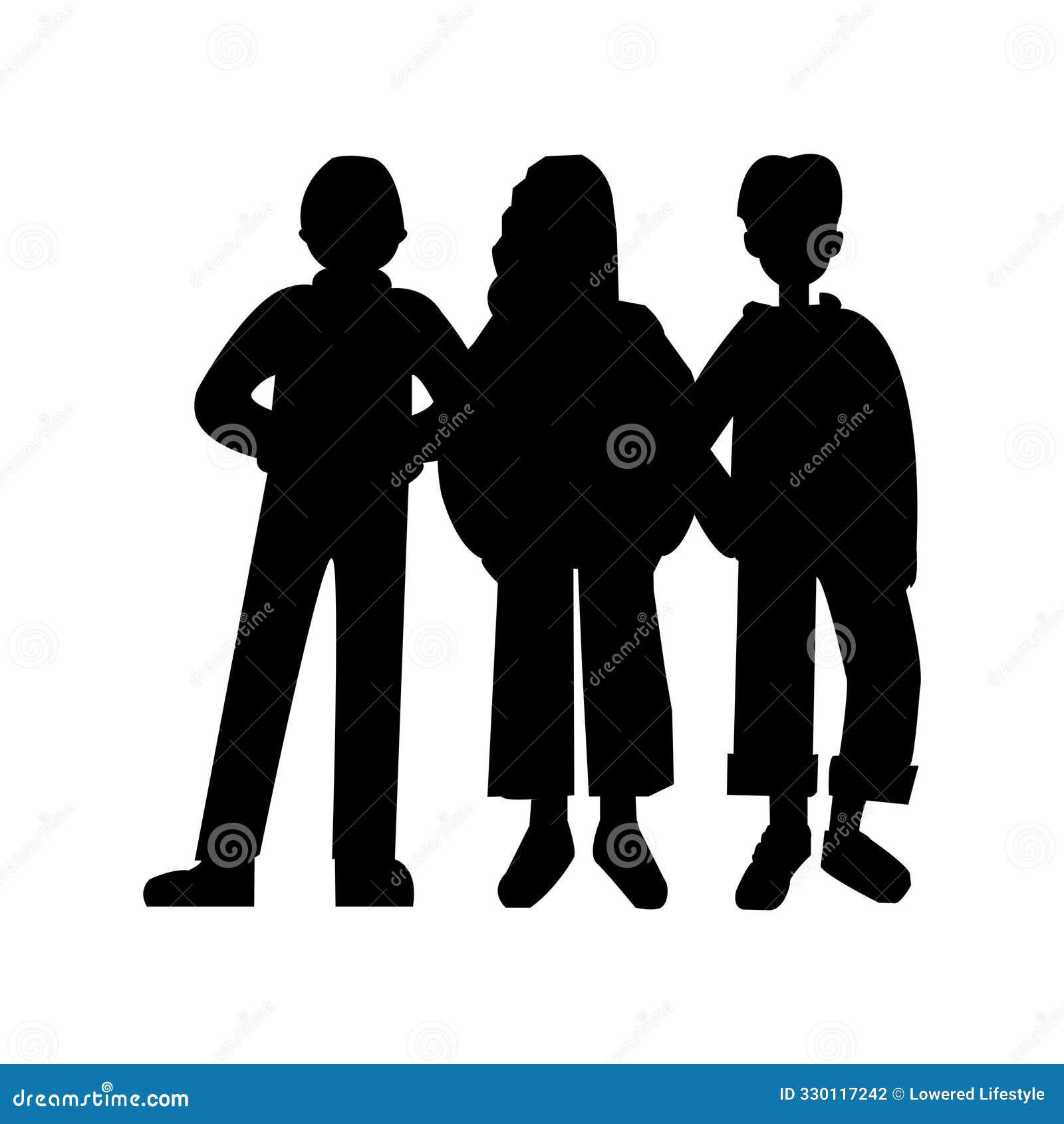 People Silhoette Illustration Stock Illustration Illustration