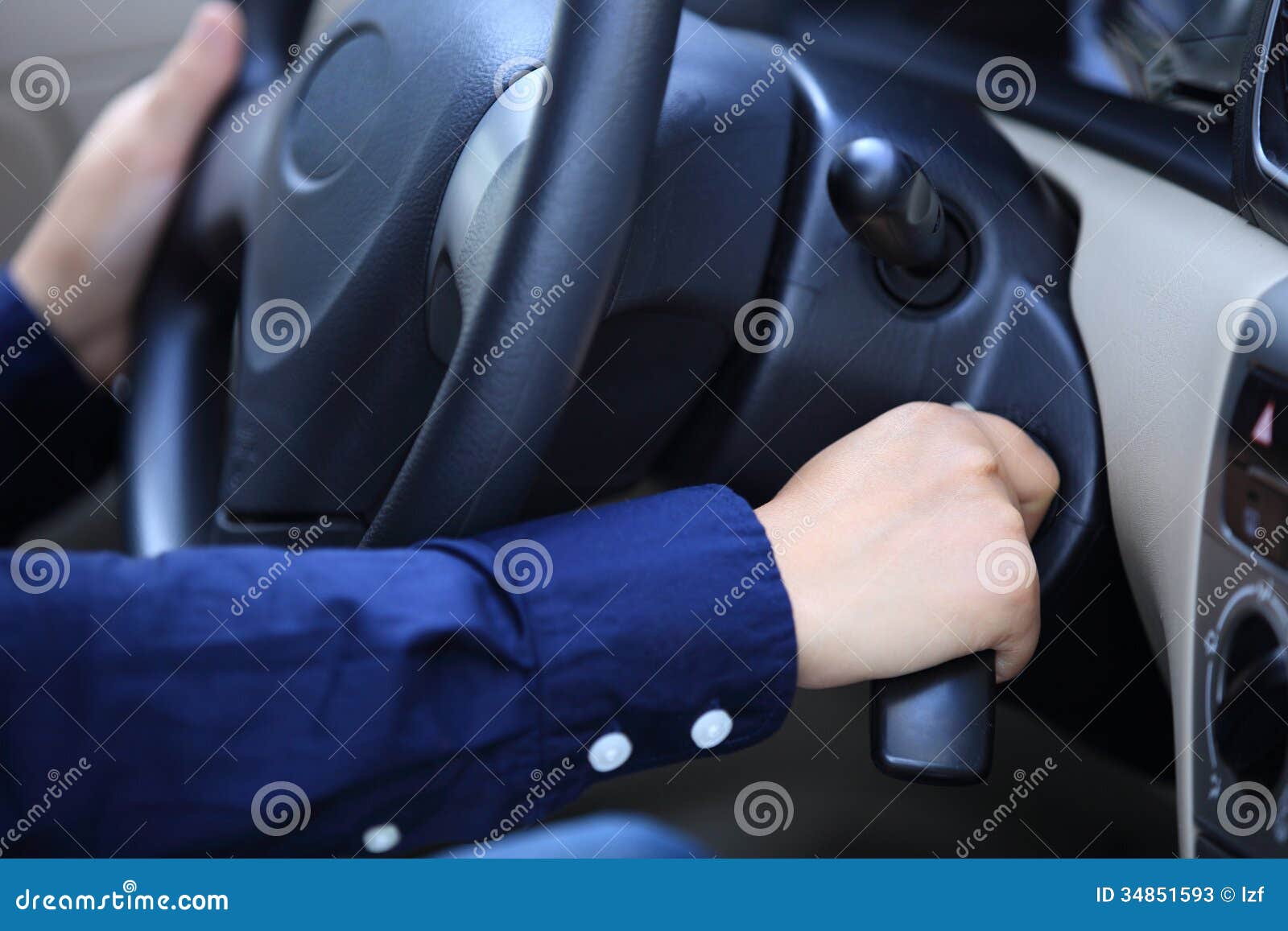 People starting the car stock image. Image of engine 34851593