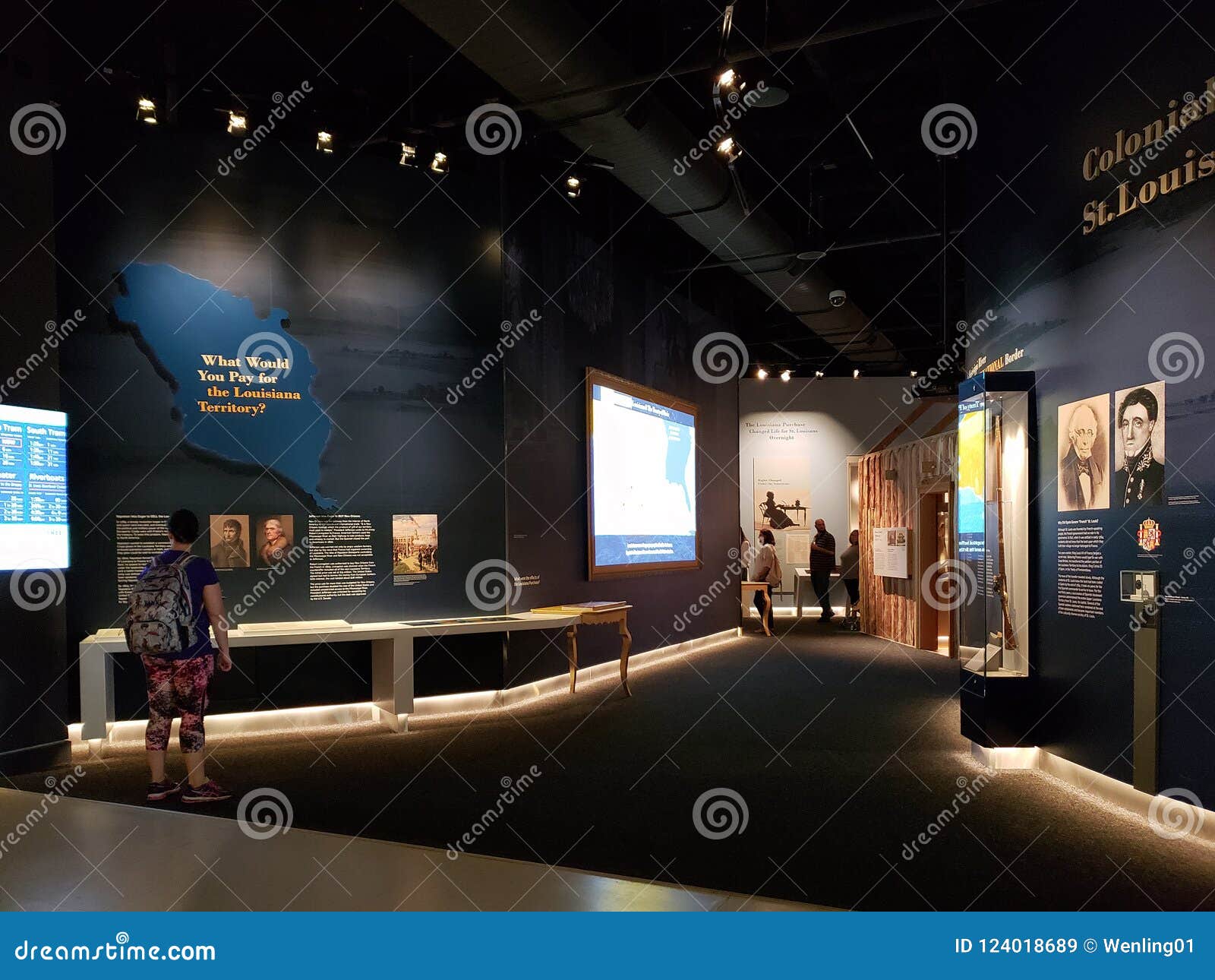 People Visit Gateway Arch Museum City ST Louis Editorial Stock Image - Image of people, inside ...