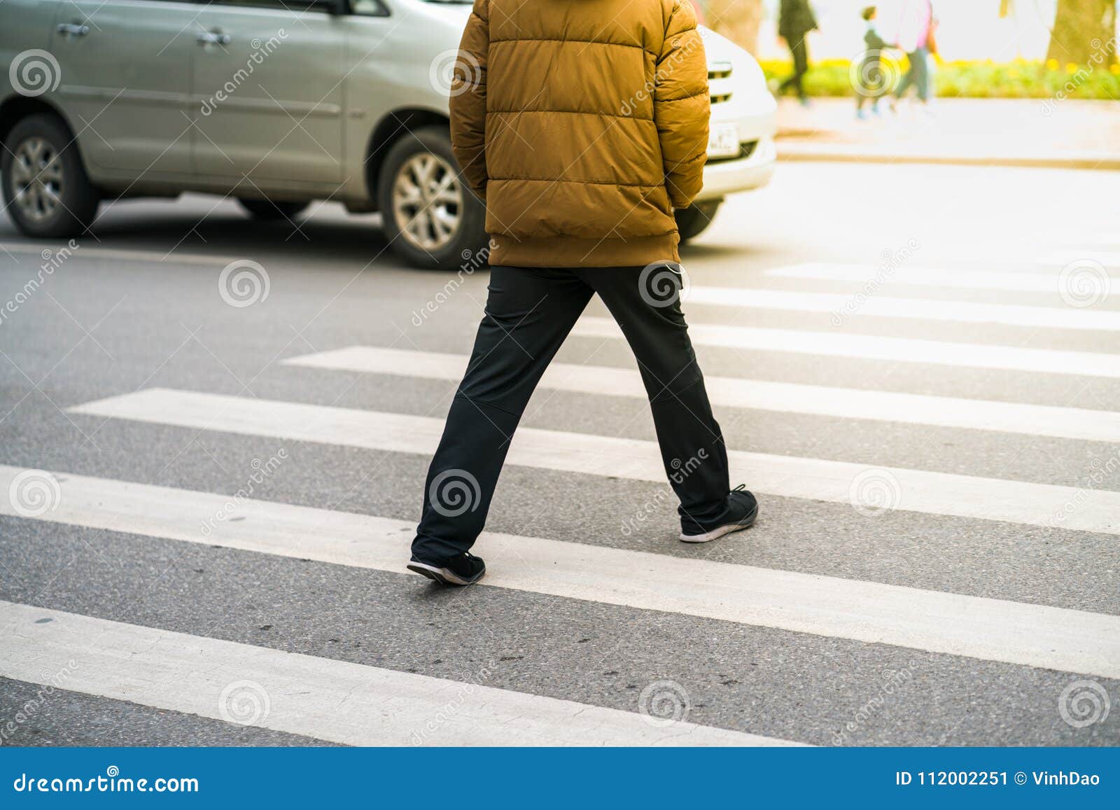 Crossing the Street in Hanoi