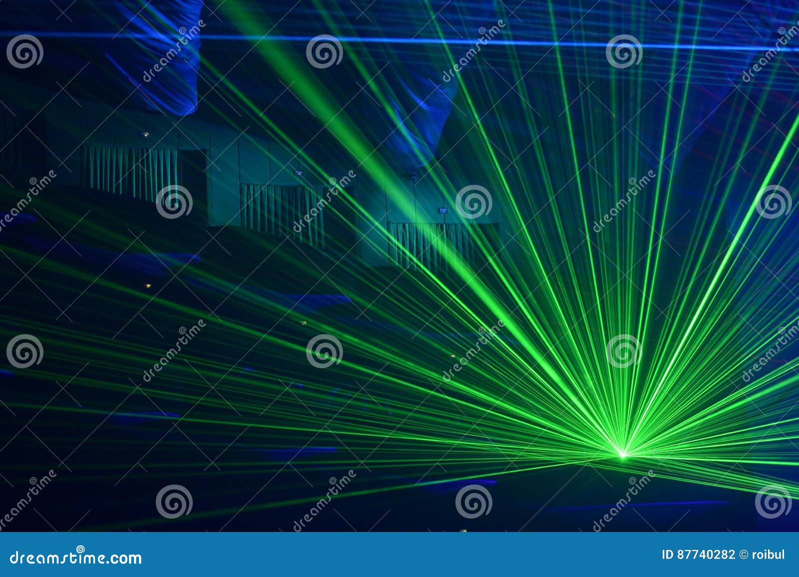 People watching laser show stock photo. Image of effects - 87740282