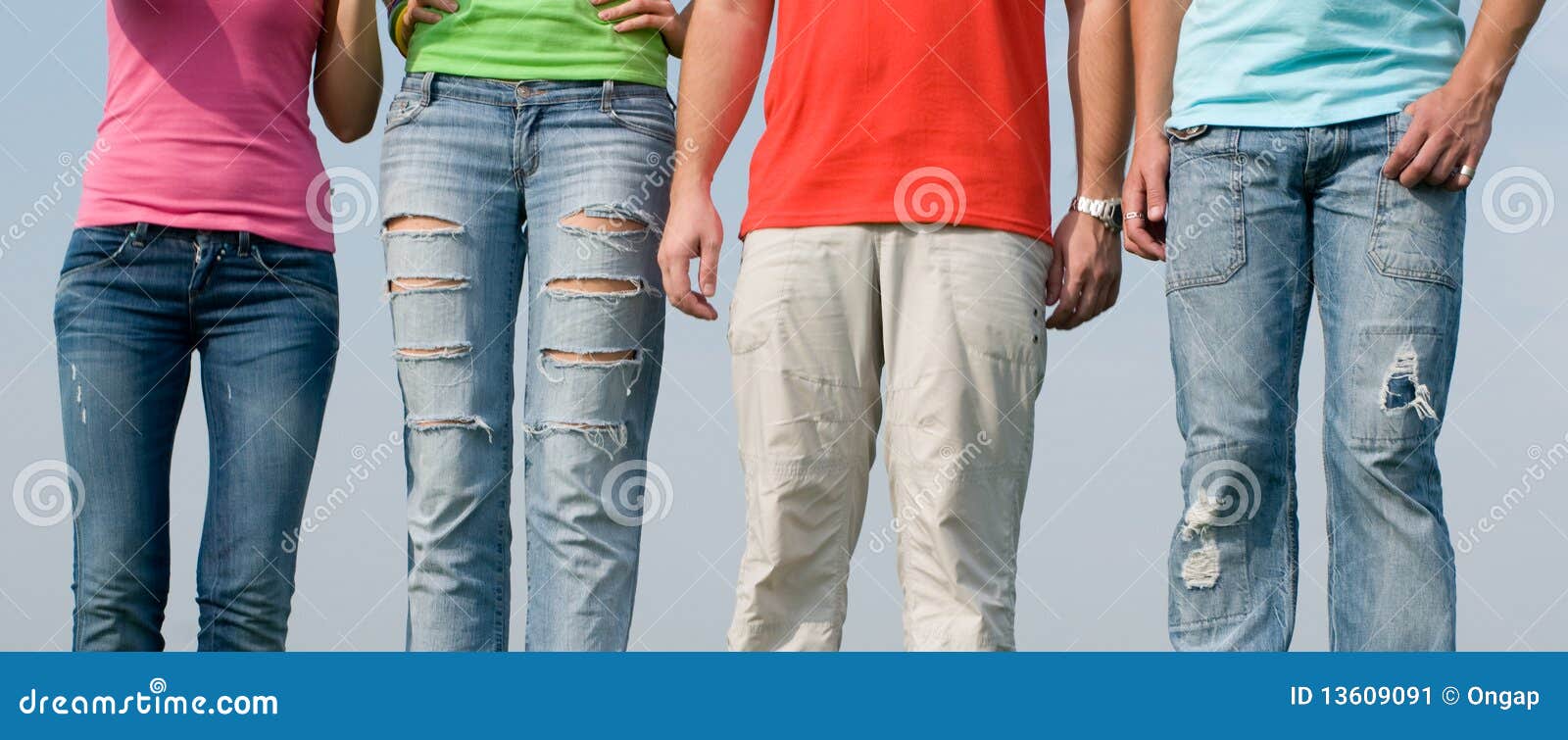  People wearing jeans stock image Image of leisure 