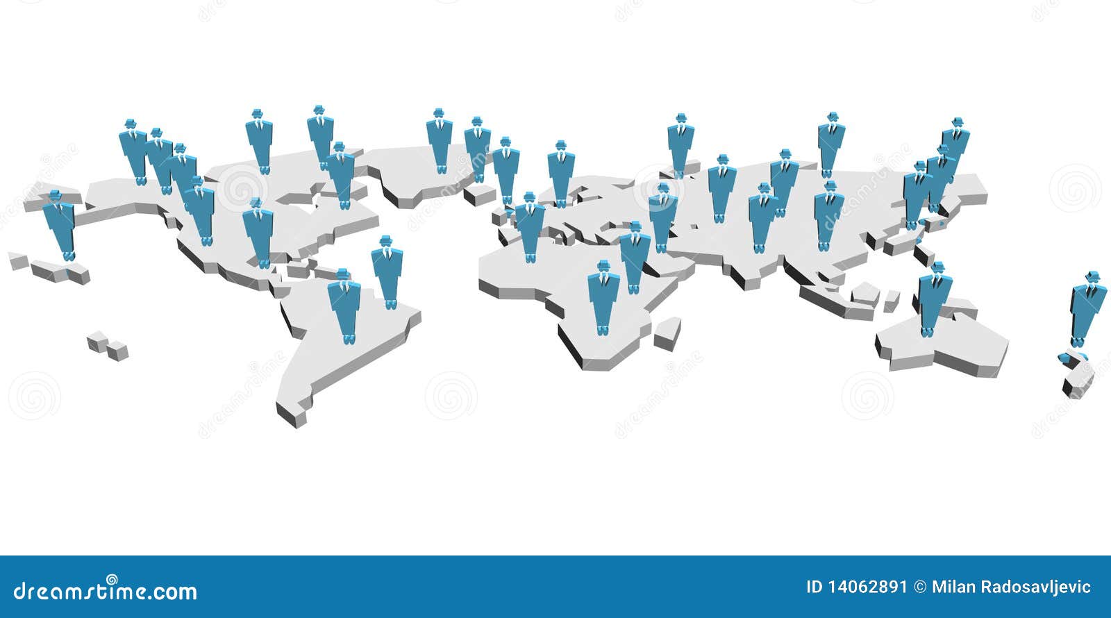 People in the world stock illustration. Illustration of adult - 14062891