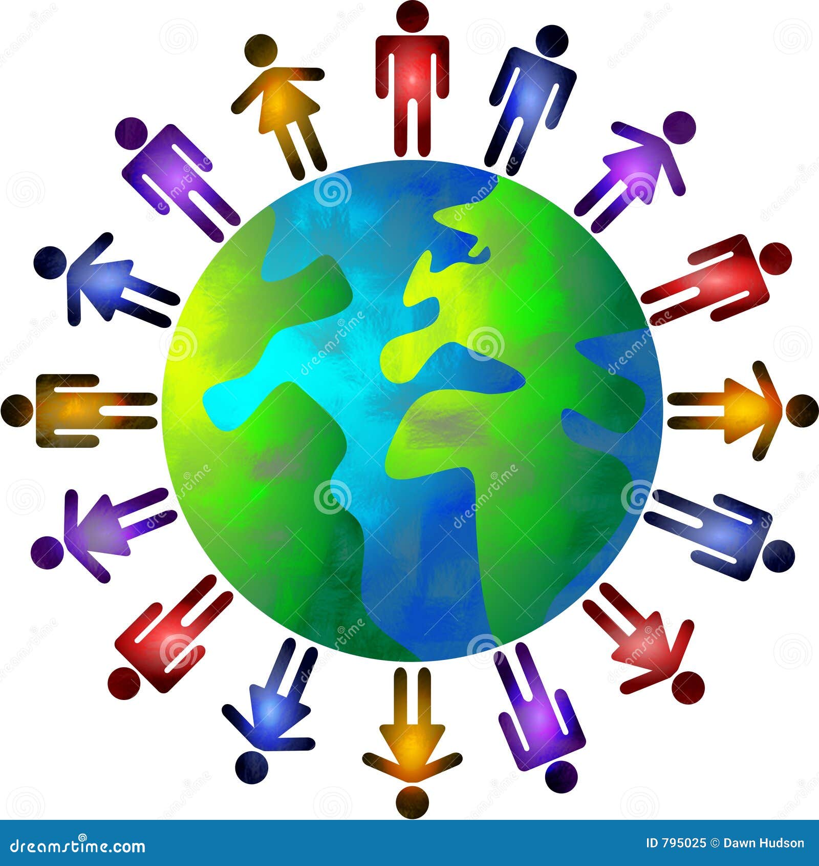 people world stock illustration illustration of group 795025