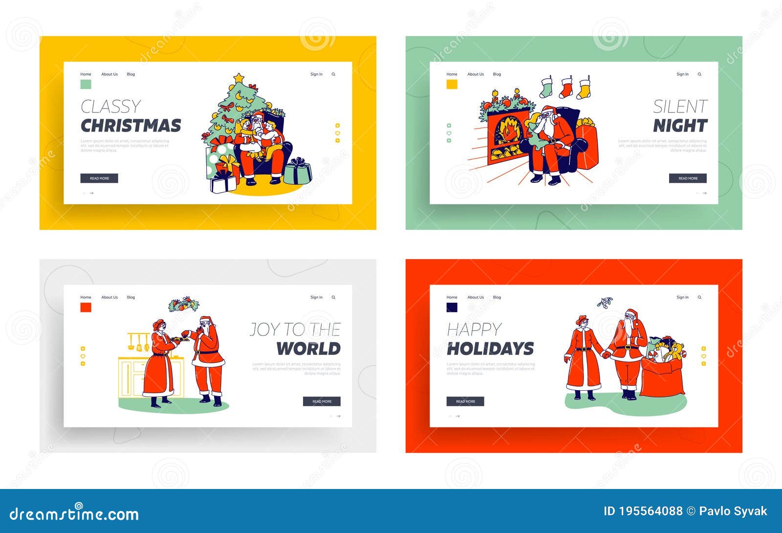 Christmas Family Newsletter Template Free from thumbs.dreamstime.com