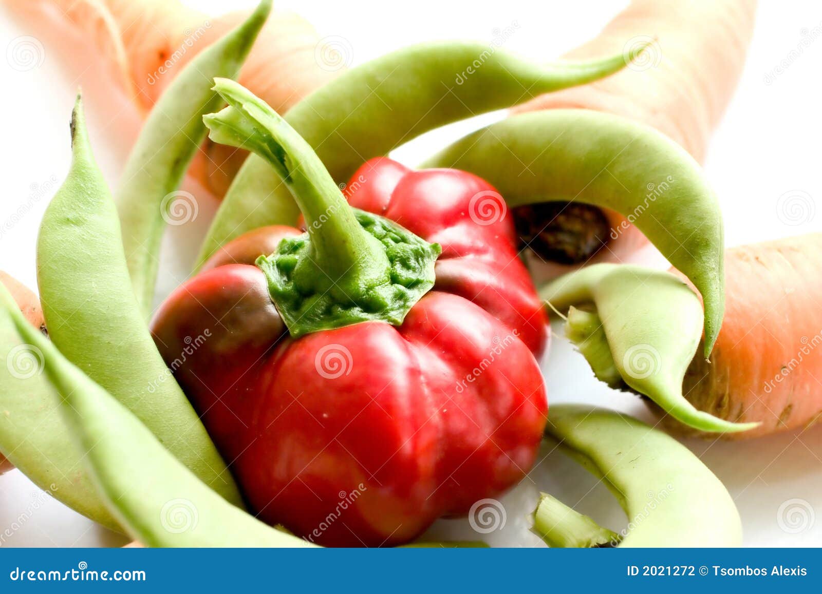 Pepper and beans stock photo. Image of vegetable, colors 2021272