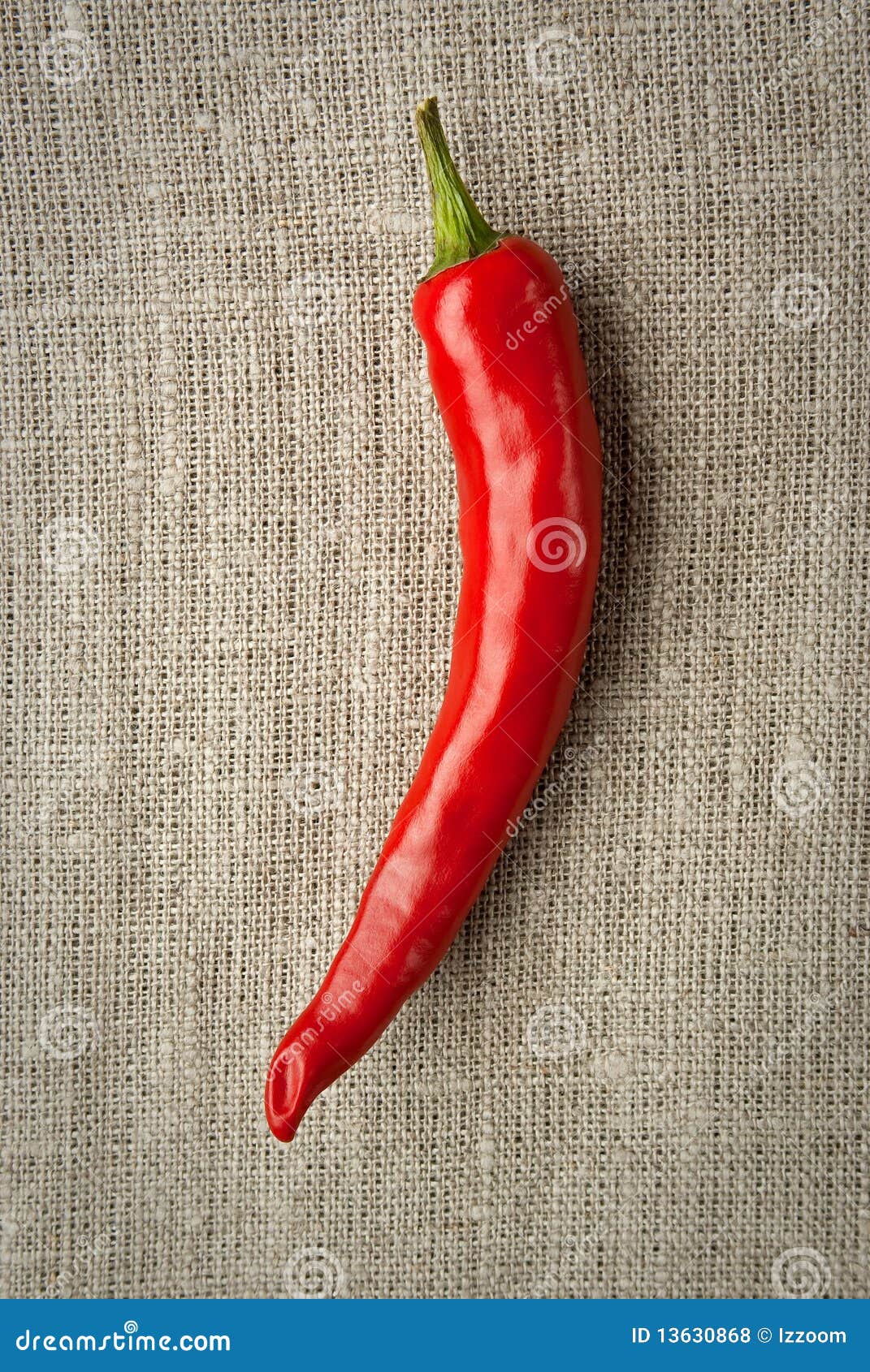 Pepper on the Canvas Background Stock Photo Image of paprika, effects 13630868