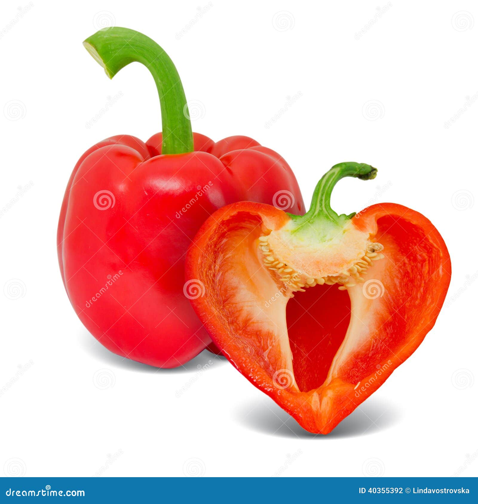 Pepper heart stock photo. Image of passion, meal, agriculture 40355392