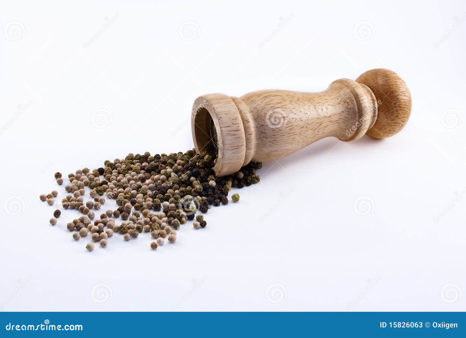 Pepper mill stock image. Image of mill, pepper, black 15826063