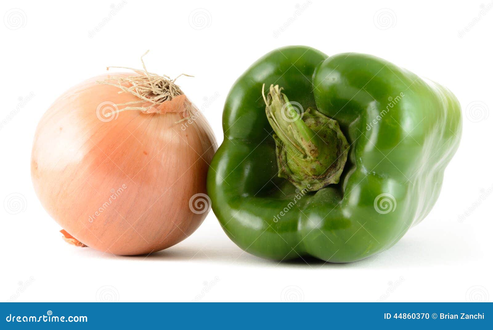 Pepper and Onion stock photo. Image of bulb, natural 44860370