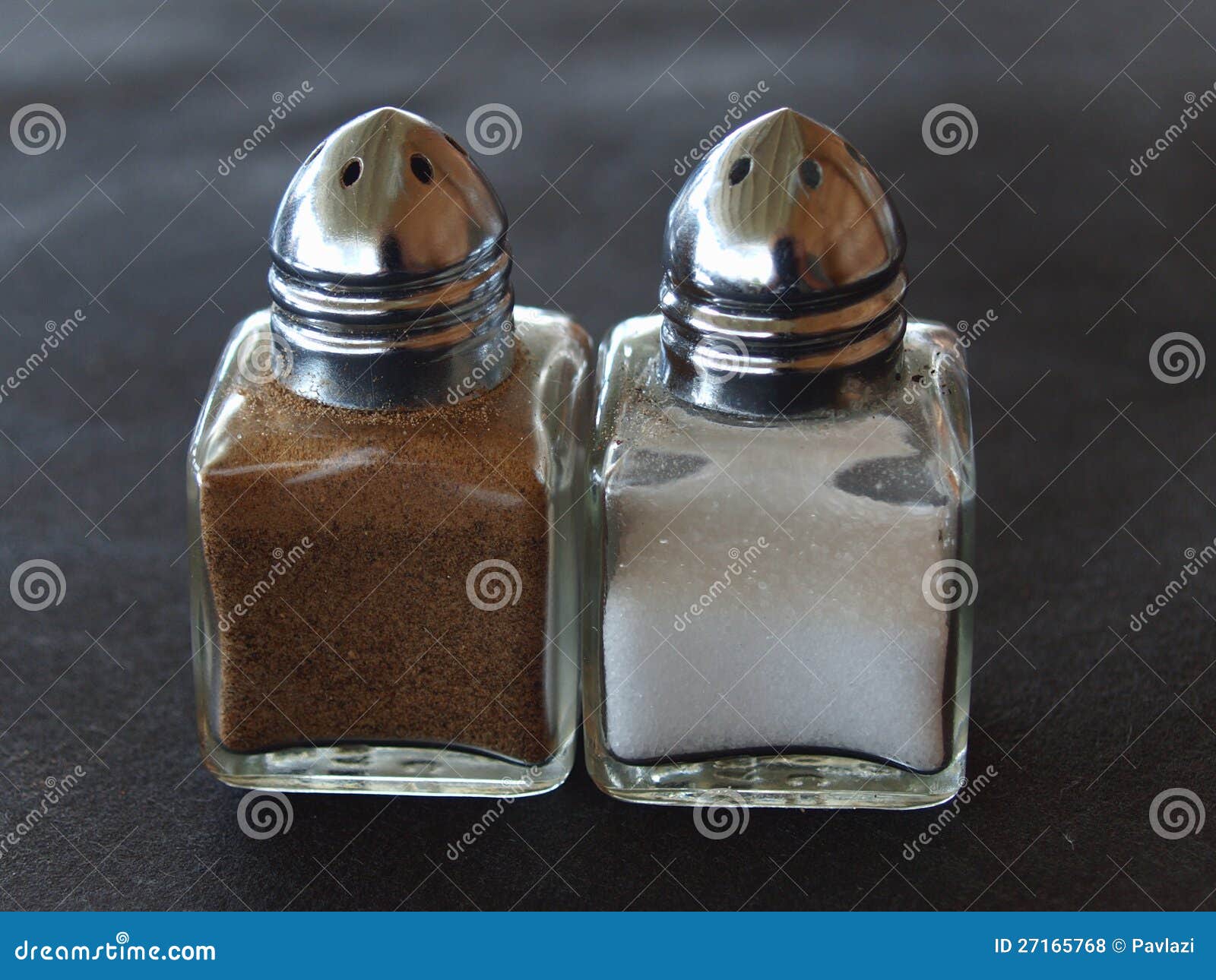 Pepper and salt stock photo. Image of bottle, ingredient 27165768